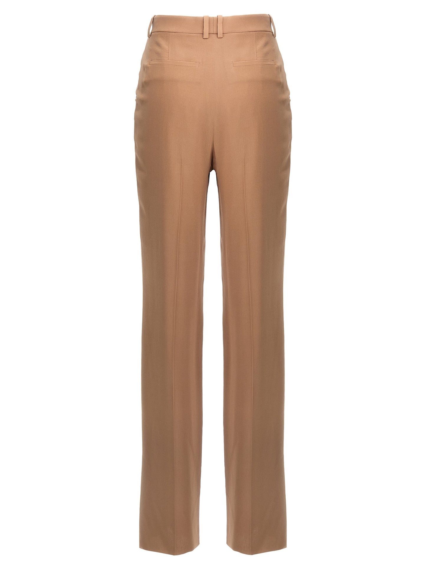 Saint Laurent Women Crepe Silk Pants SAINT LAURENT