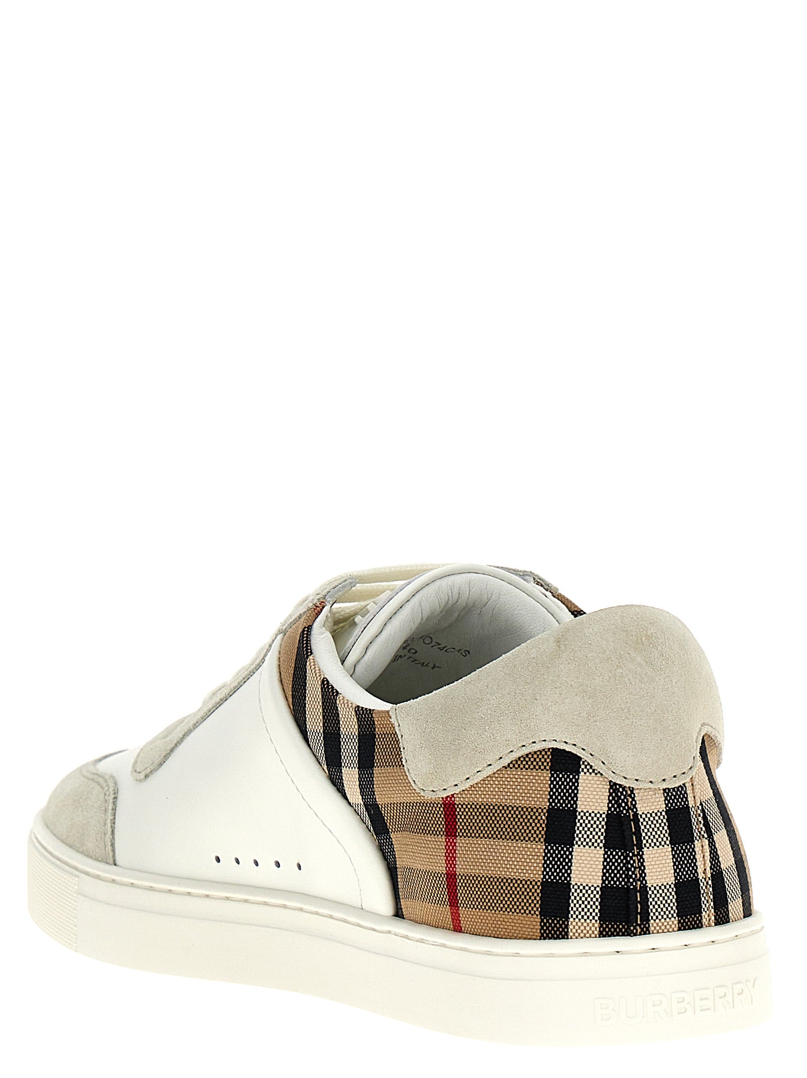 Burberry Men Check Sneakers BURBERRY