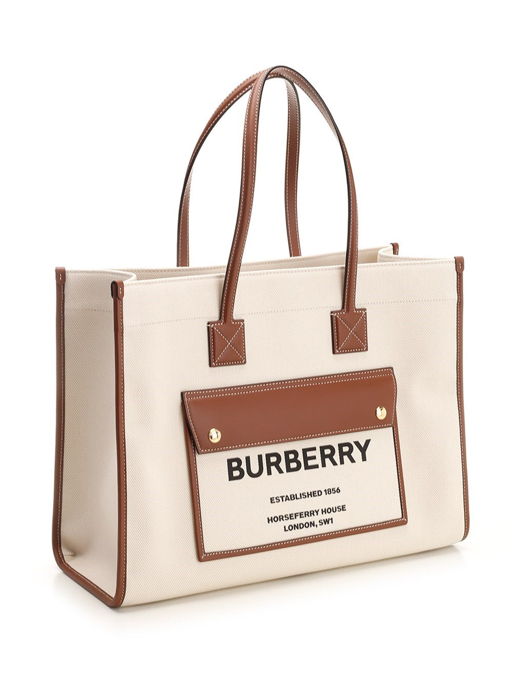 Burberry Women Medium "Freya" Tote Bag BURBERRY