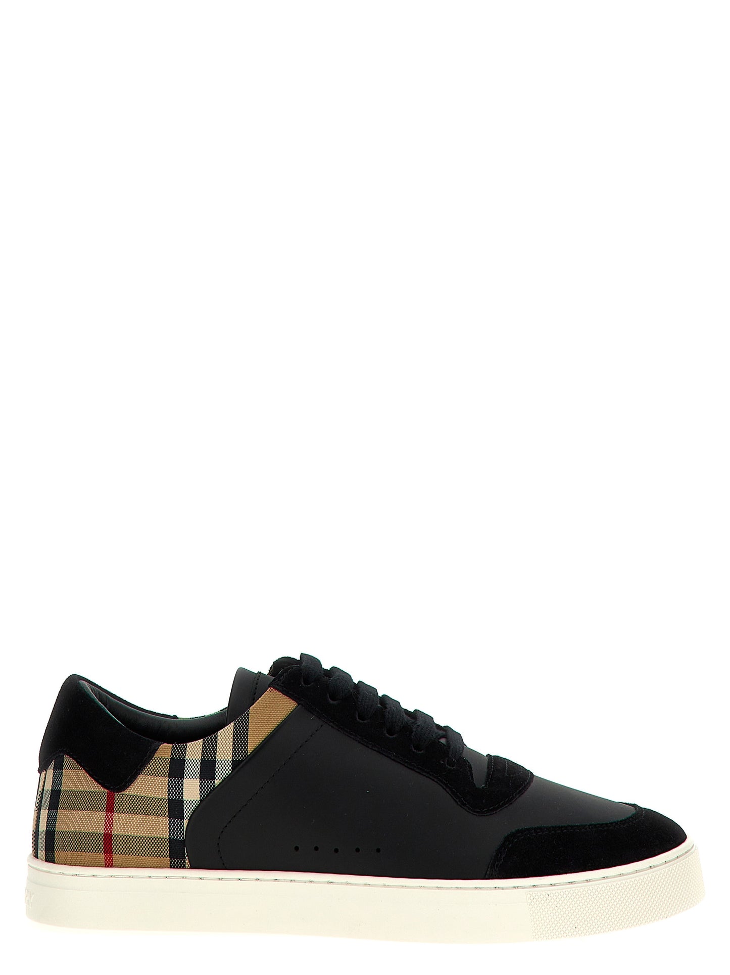 Burberry Men Check Insert Sneakers BURBERRY