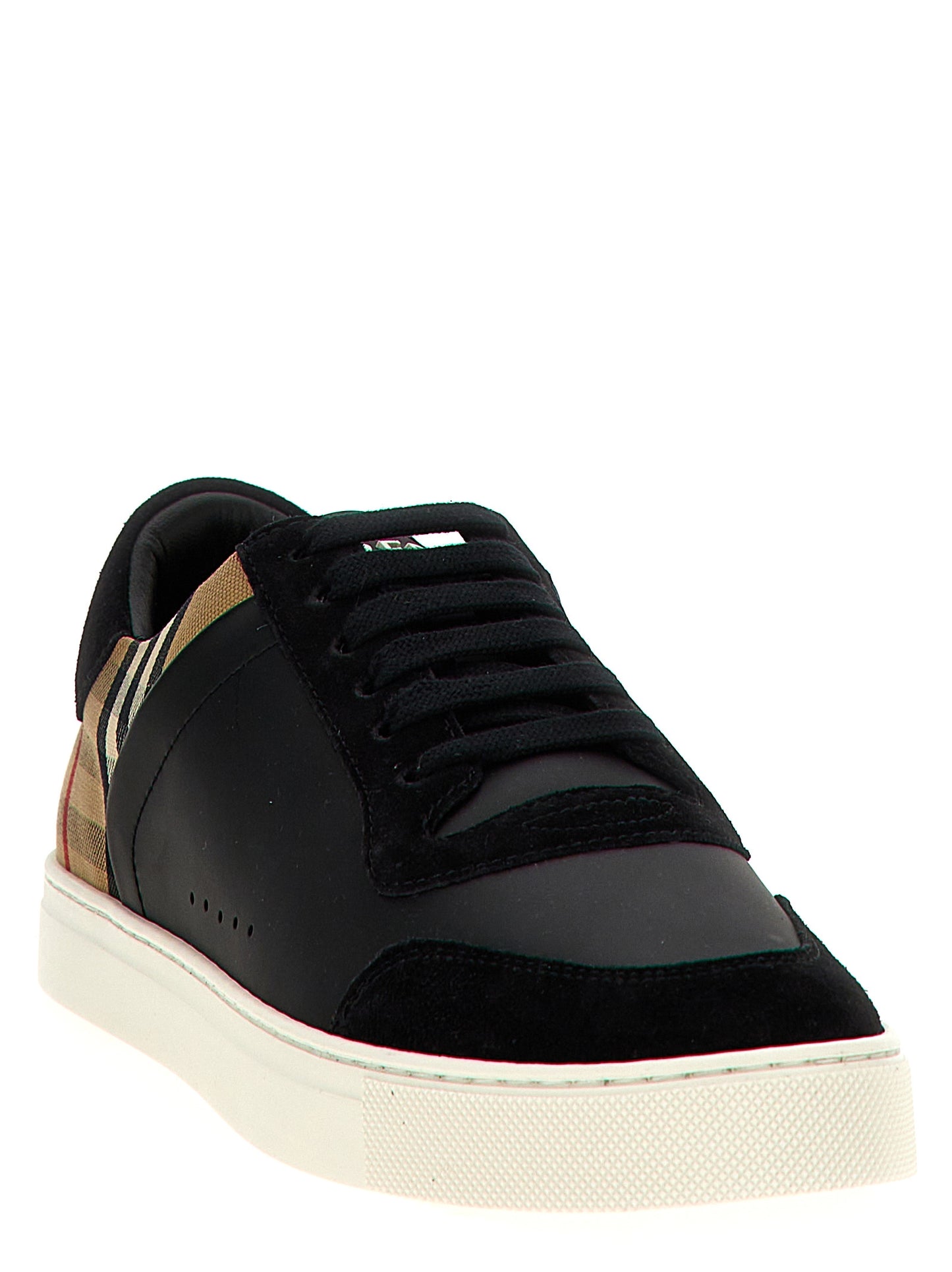 Burberry Men Check Insert Sneakers BURBERRY