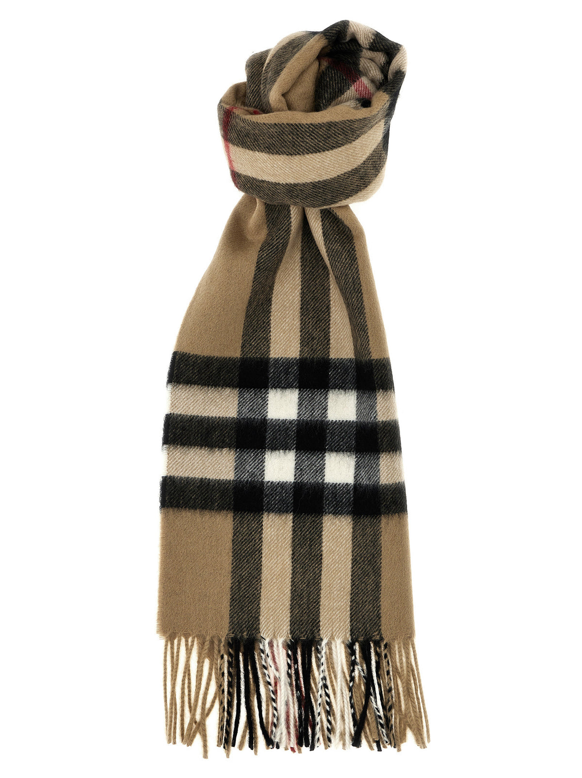 Burberry Men Check Cashmere Scarf BURBERRY