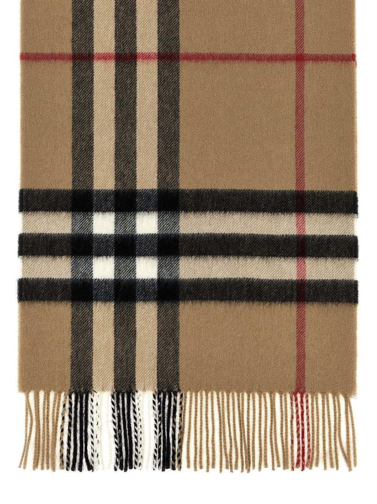 Burberry Men Check Cashmere Scarf BURBERRY