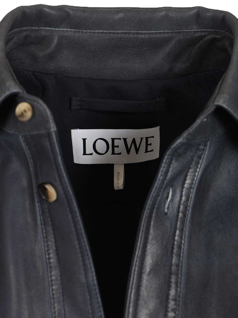 Loewe Men Lambskin Shirt Jacket LOEWE