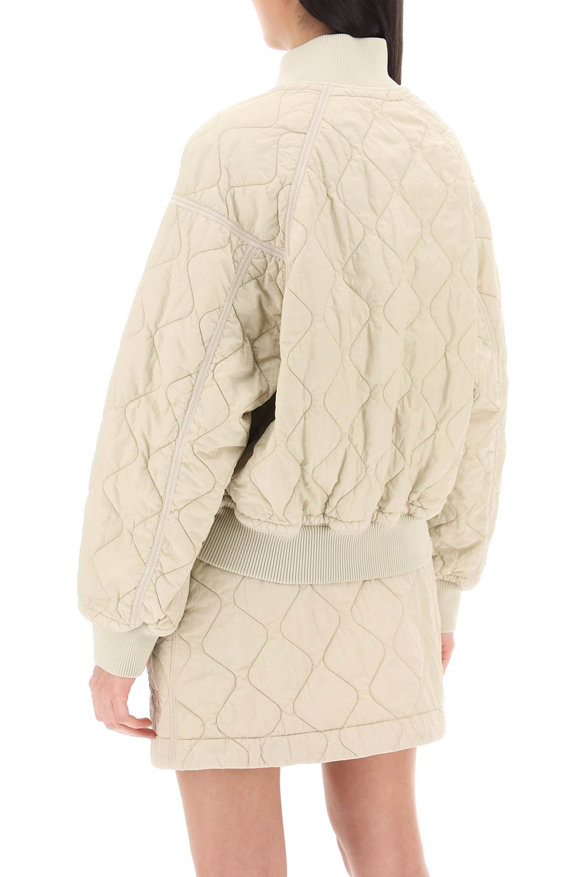 Burberry Quilted Bomber Jacket Women