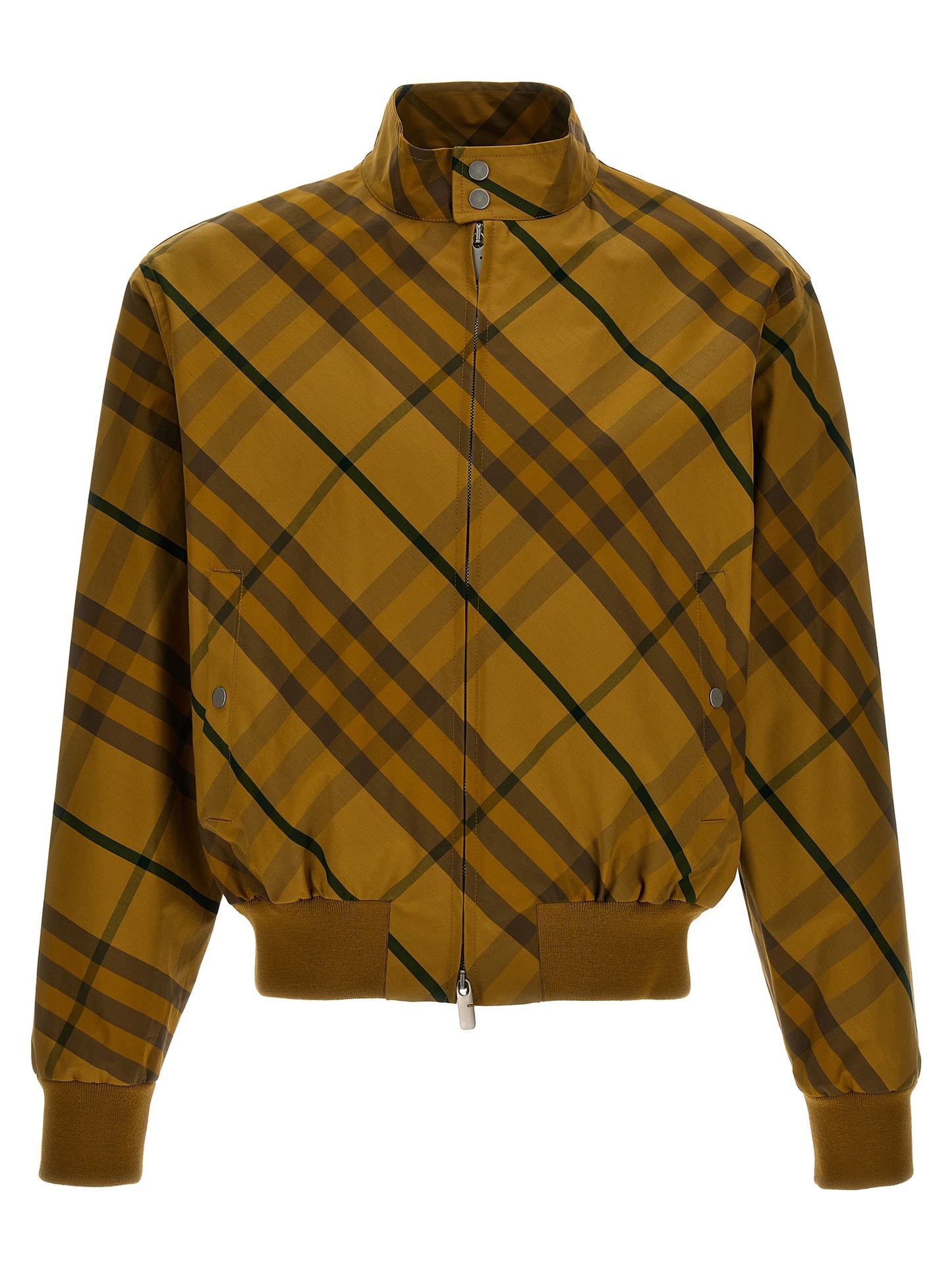 Burberry Men Check Print Jacket BURBERRY