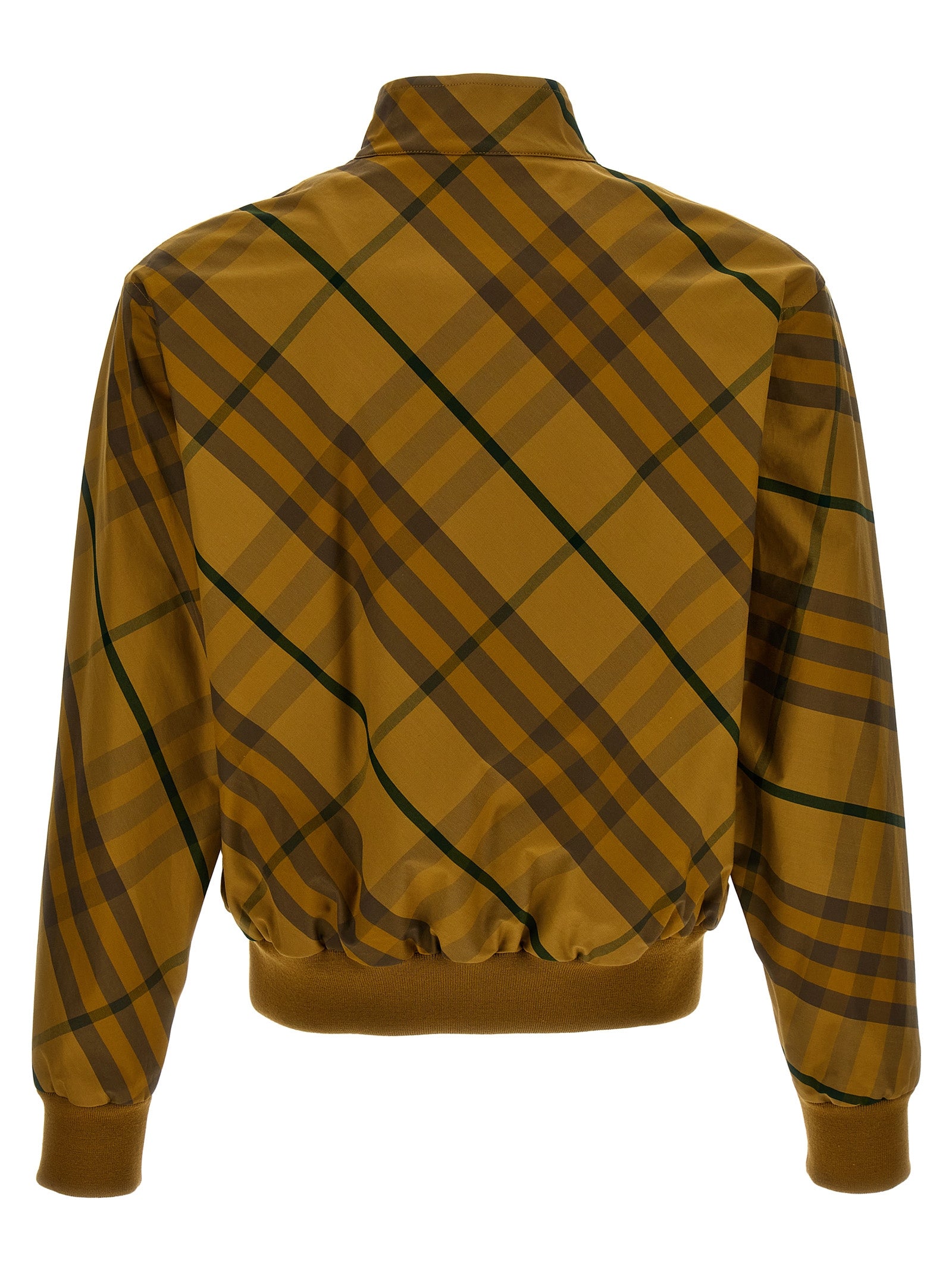 Burberry Men Check Print Jacket BURBERRY