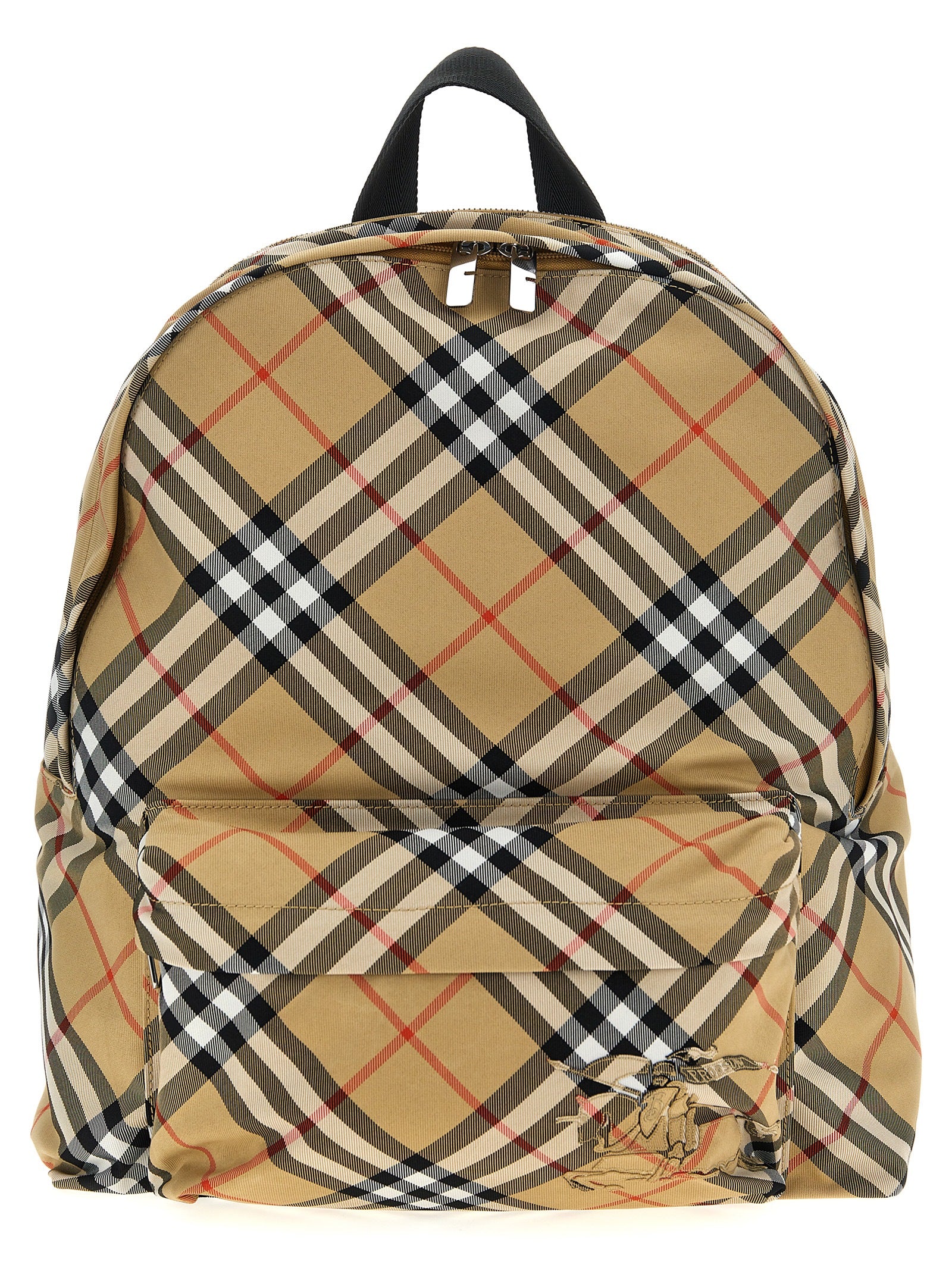 Burberry Men Check Backpack BURBERRY