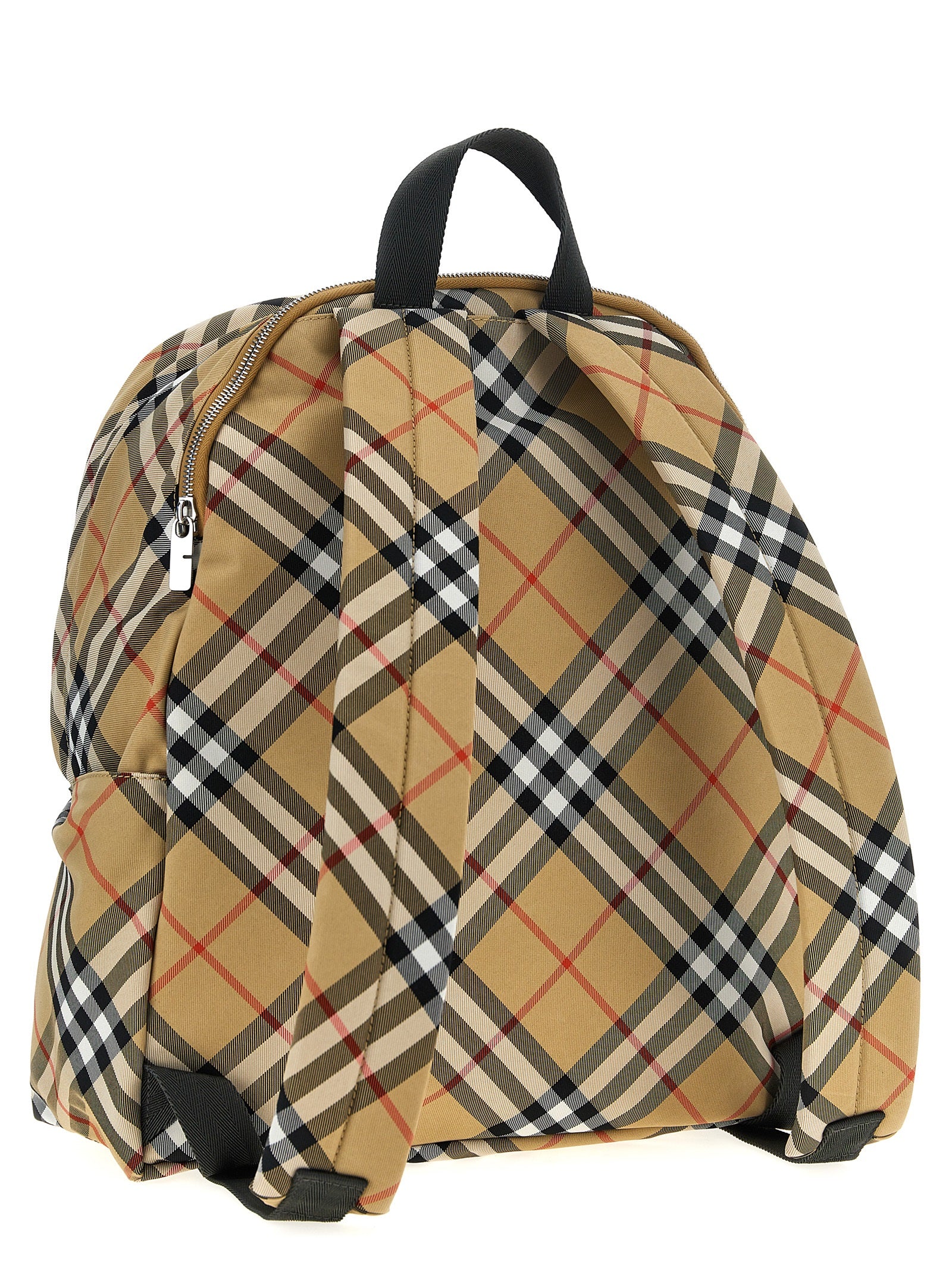 Burberry Men Check Backpack BURBERRY
