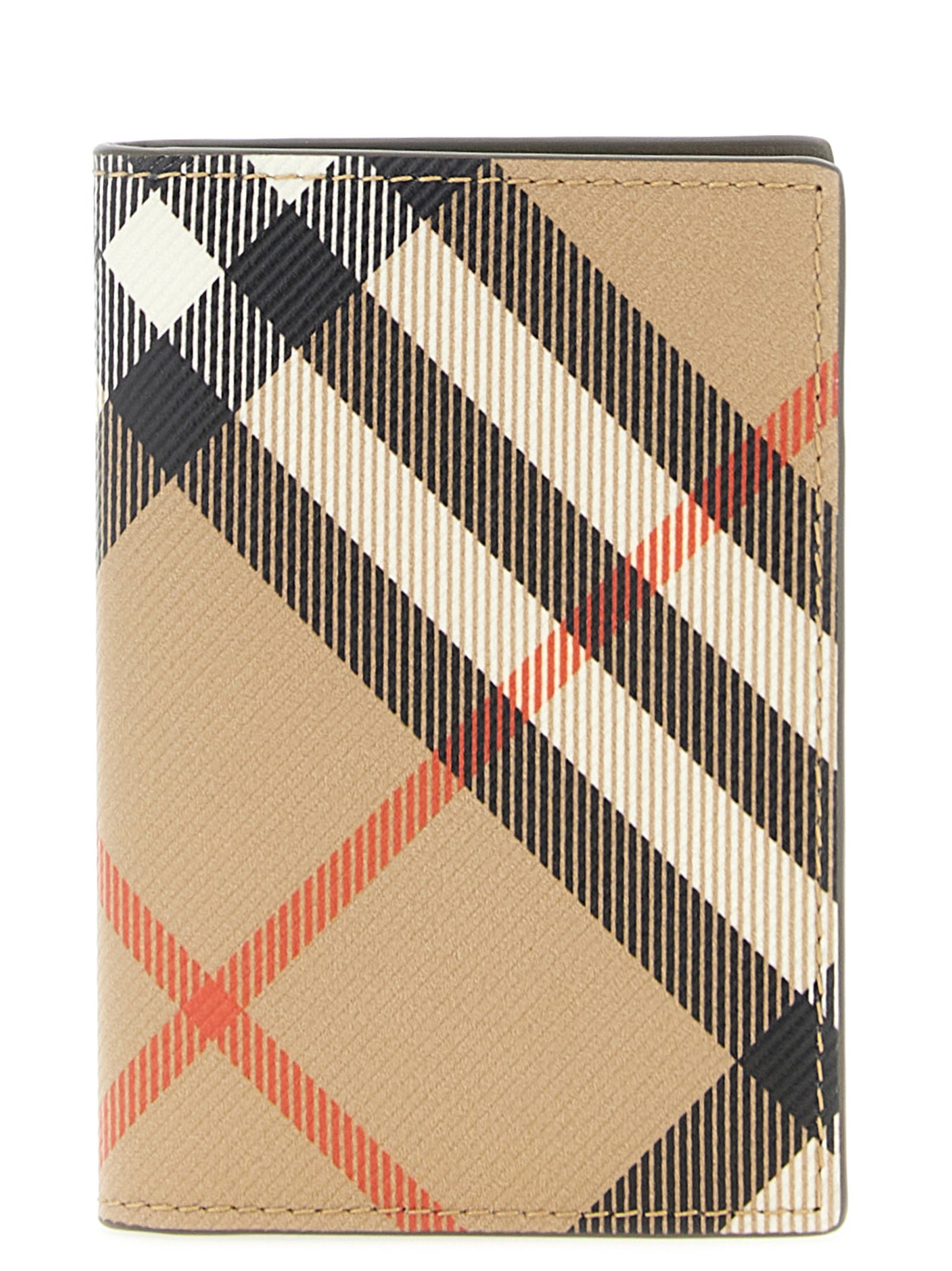 Burberry Men Check Card Holder BURBERRY