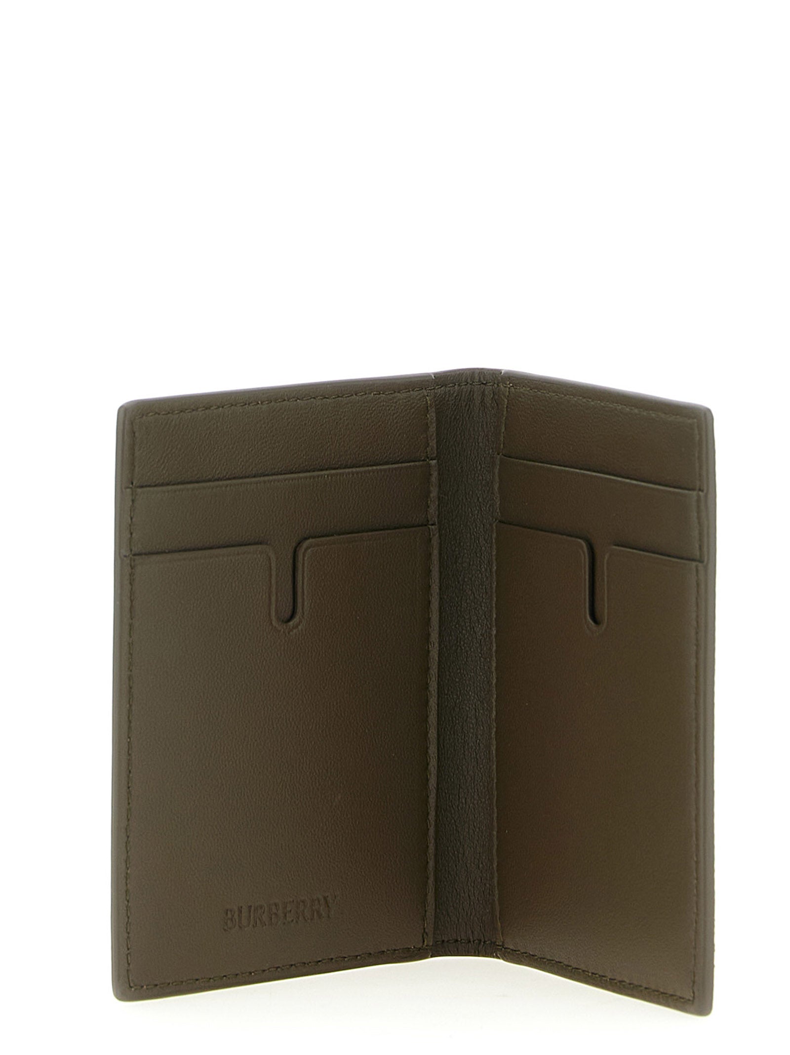 Burberry Men Check Card Holder BURBERRY