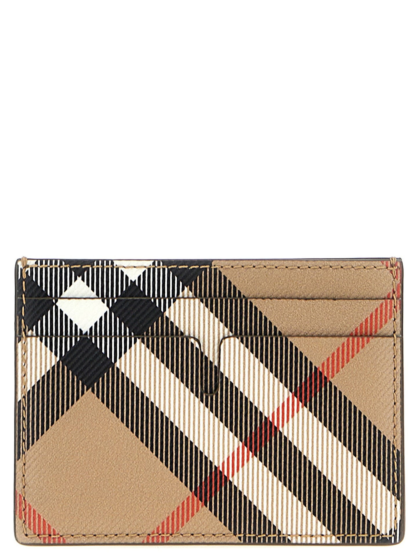 Burberry Men Check Card Holder BURBERRY