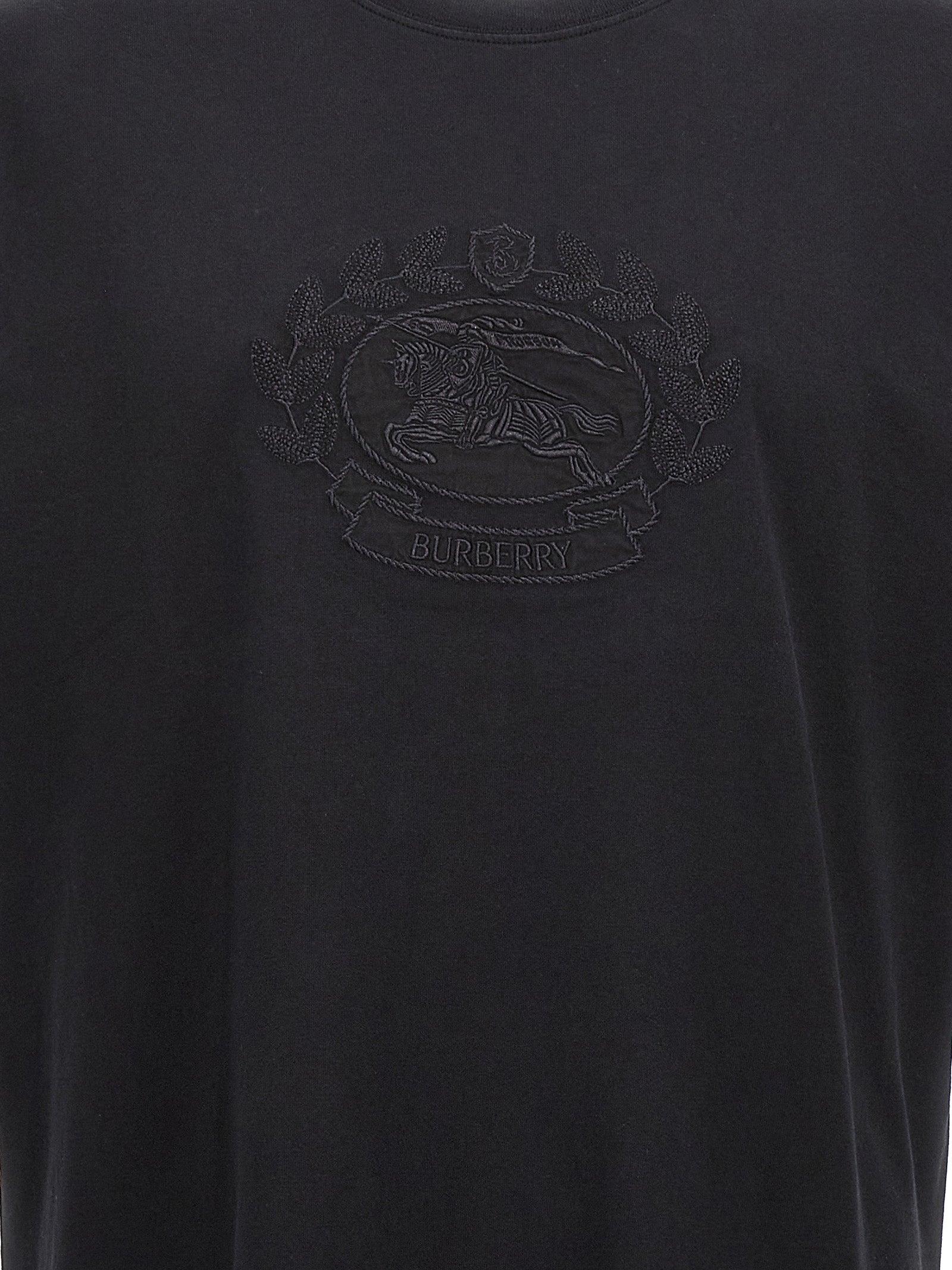 Burberry Men Logo Embroidery T-Shirt BURBERRY