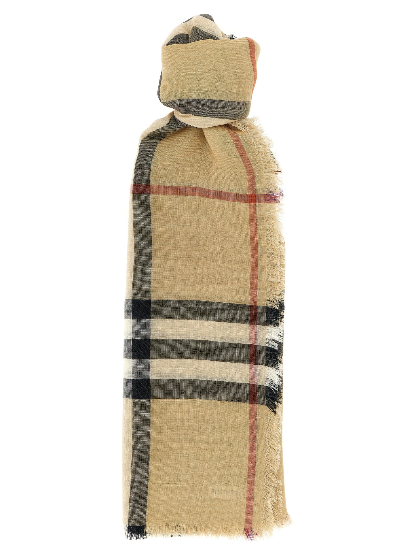 Burberry Men Check Reversible Scarf BURBERRY
