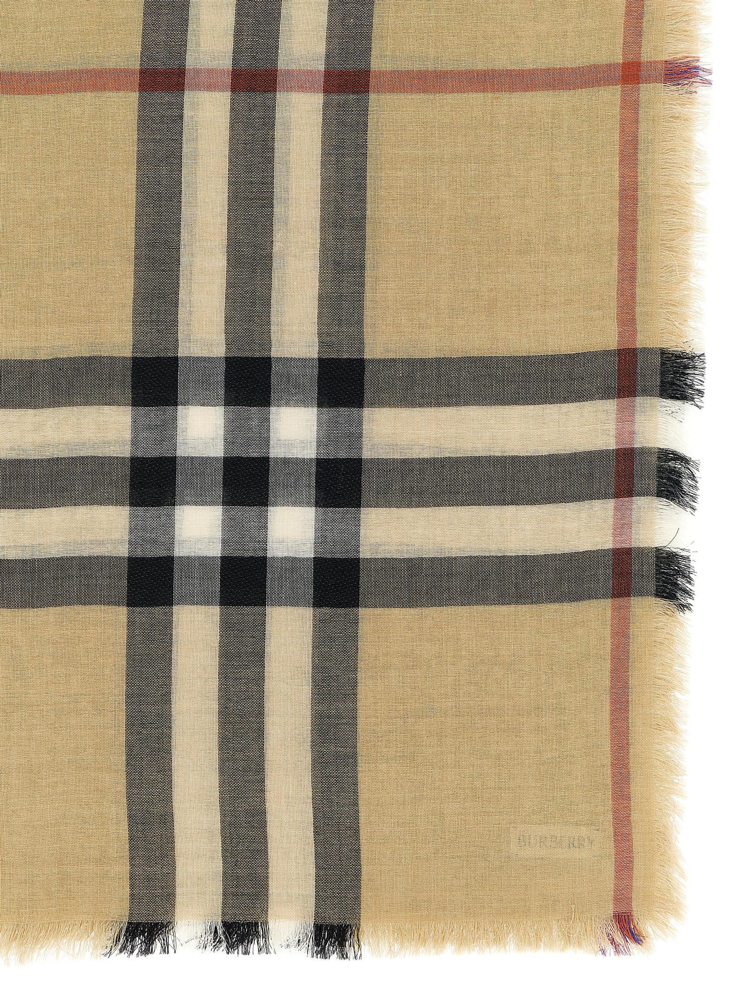 Burberry Men Check Reversible Scarf BURBERRY