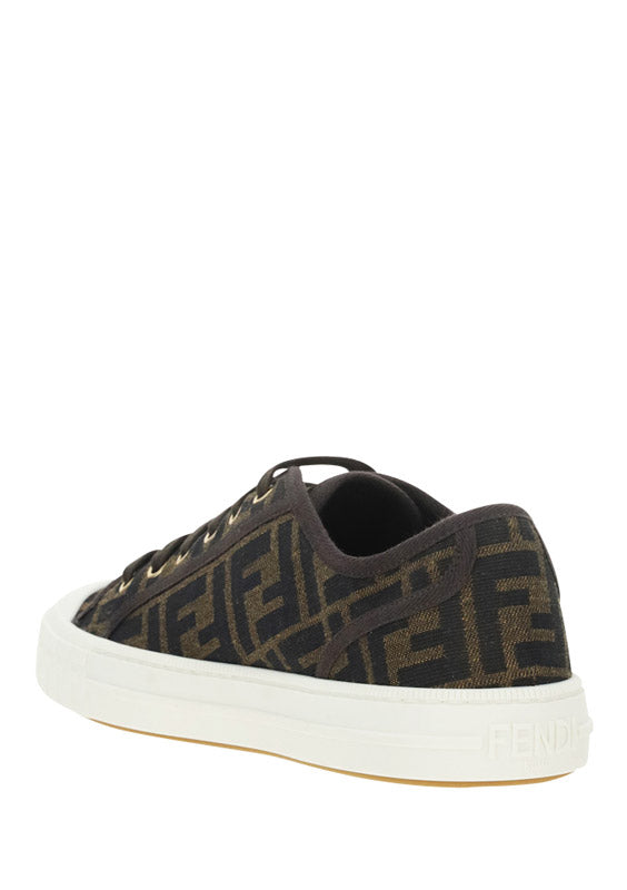 Fendi Men Monochrome Sneakers FENDI