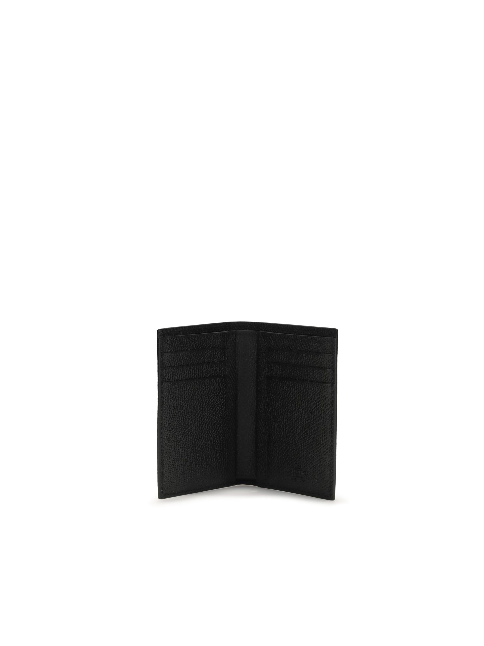Valentino Garavani Men Vlogo Signature Card Holder VALENTINO GARAVANI