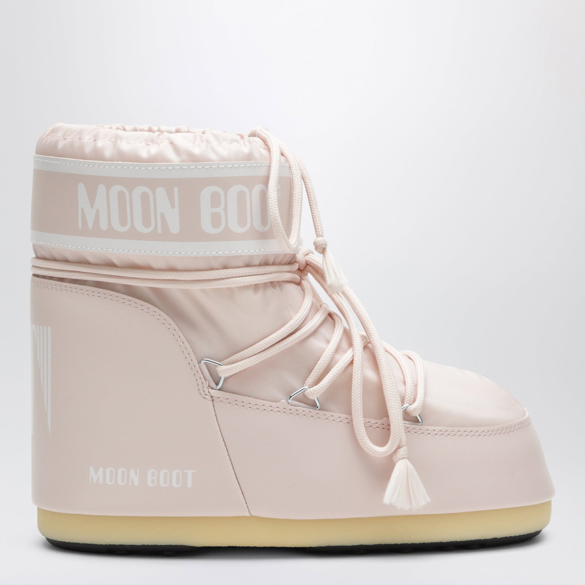 Moon Boot Icon Low Boot In Pink Nylon Women MOON BOOT