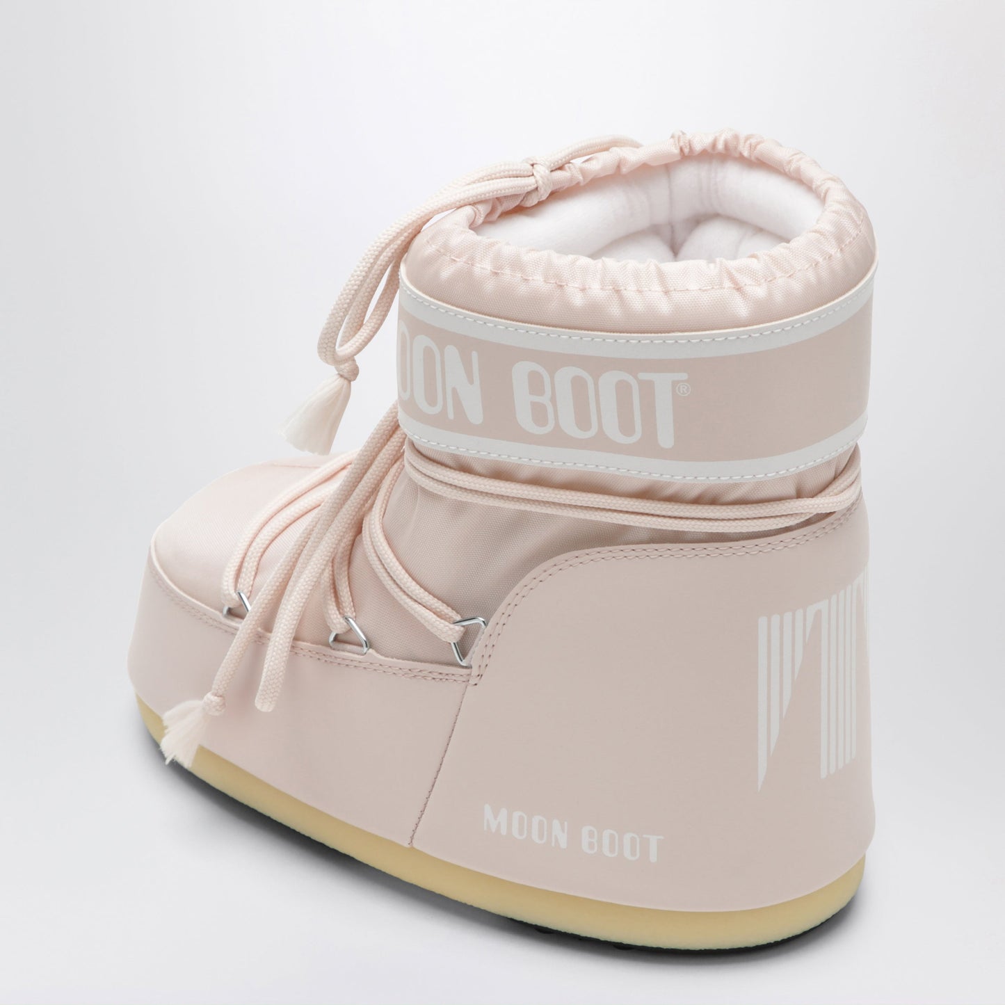 Moon Boot Icon Low Boot In Pink Nylon Women MOON BOOT