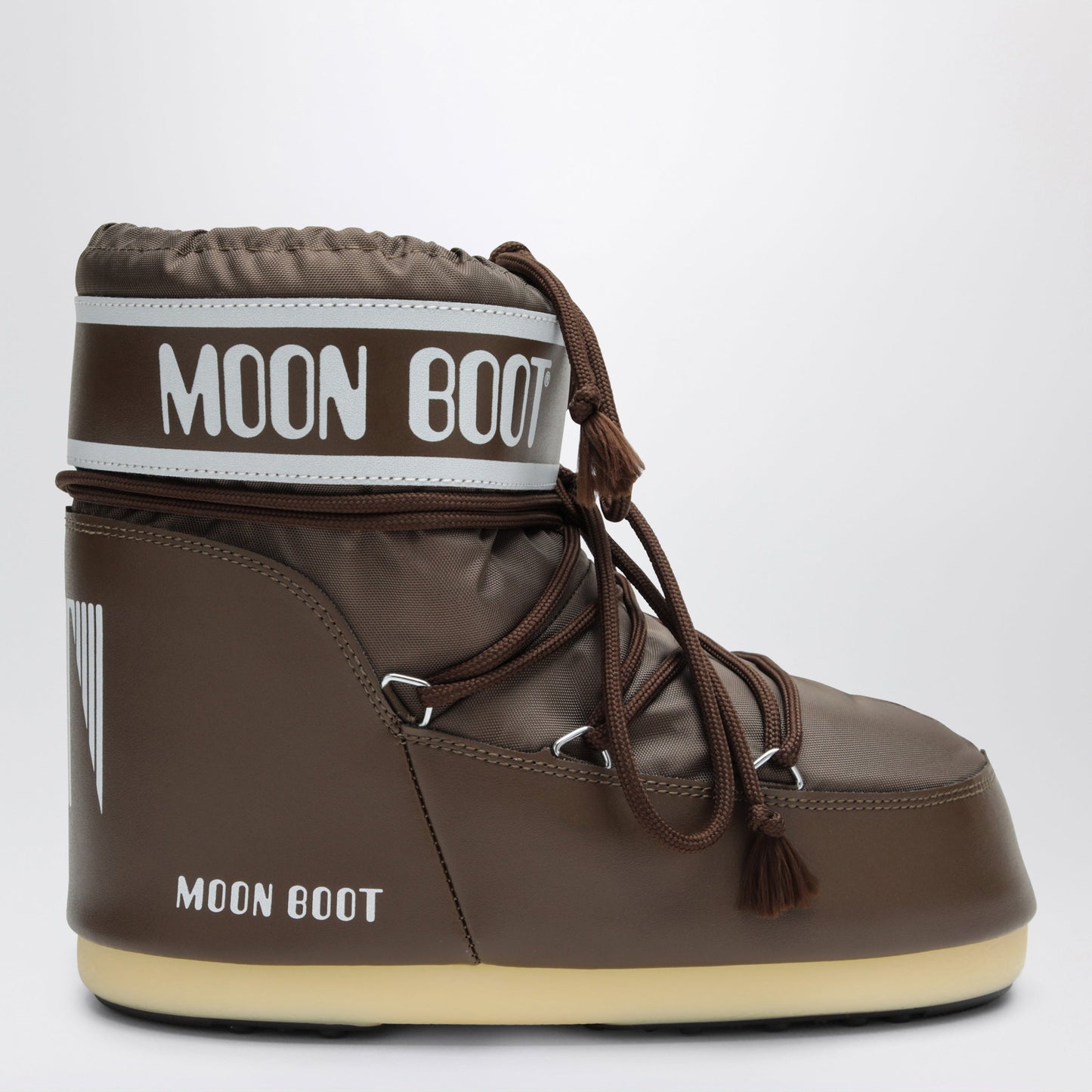 Moon Boot Icon Low Boot In Cocoa Nylon Women MOON BOOT