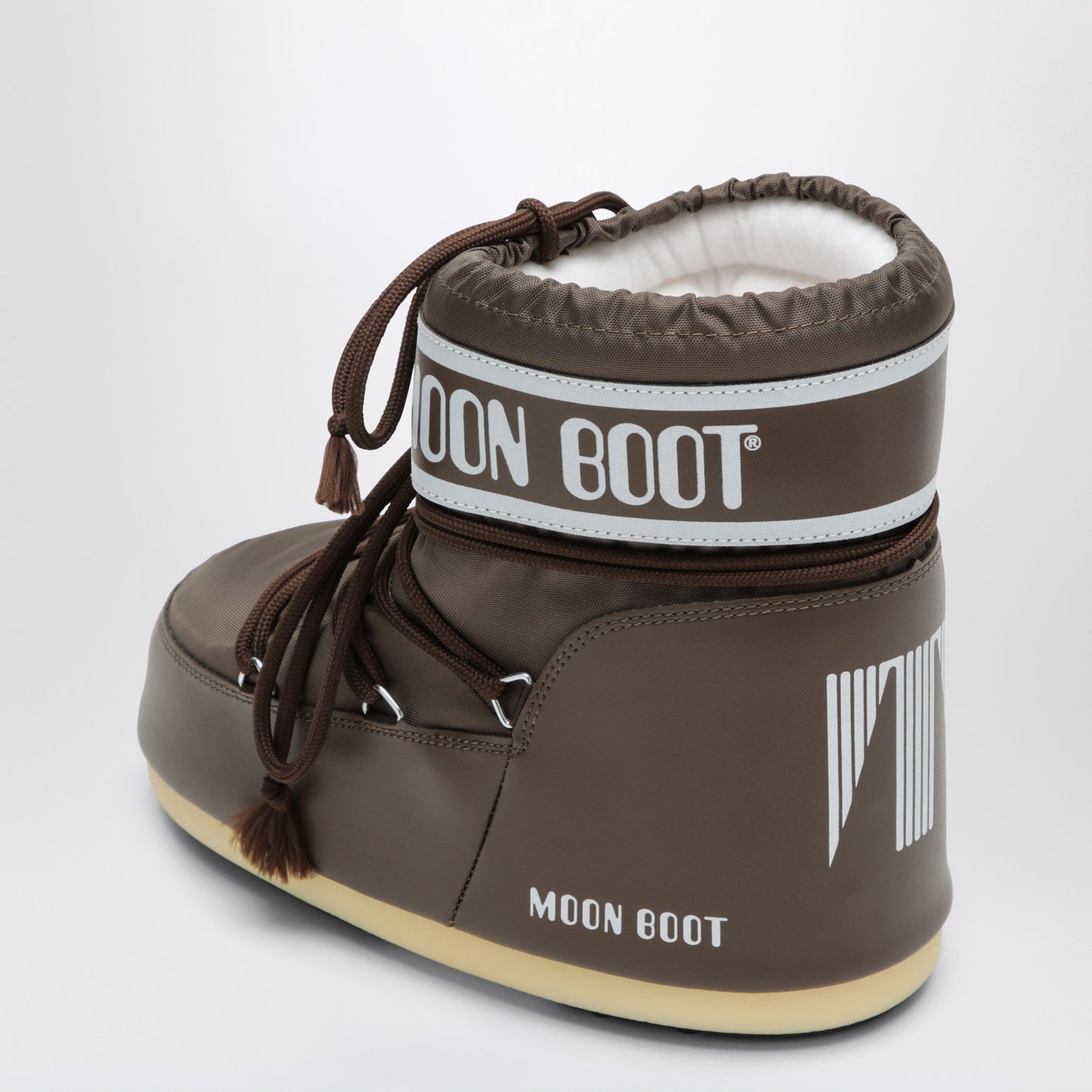 Moon Boot Icon Low Boot In Cocoa Nylon Women MOON BOOT