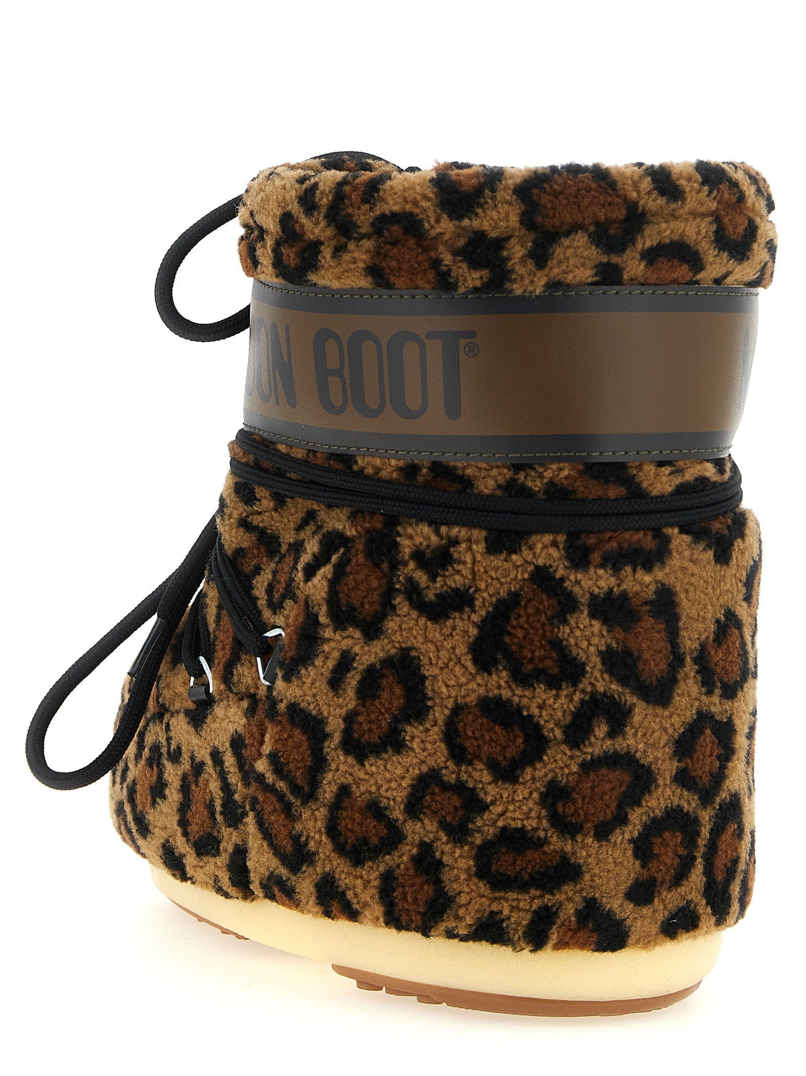 Moon Boot Women Animalier 'Icon Low' Ankle Boots MOON BOOT