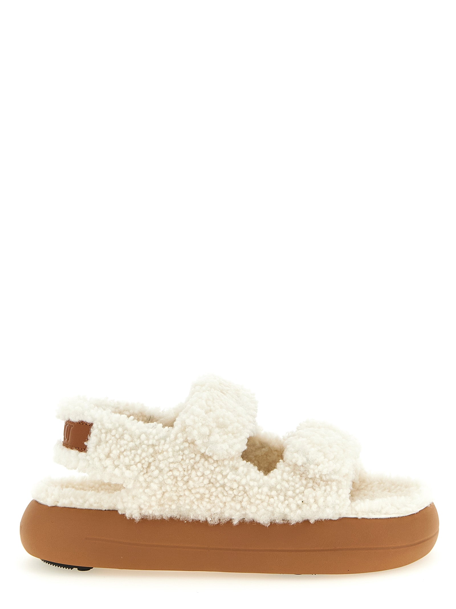 Moon Boot Women Shearling Sandals MOON BOOT