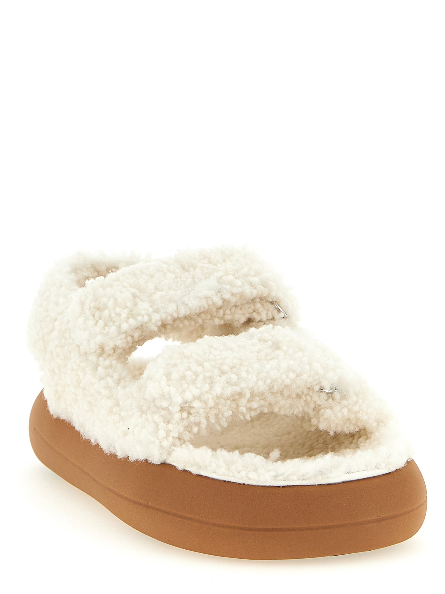 Moon Boot Women Shearling Sandals MOON BOOT