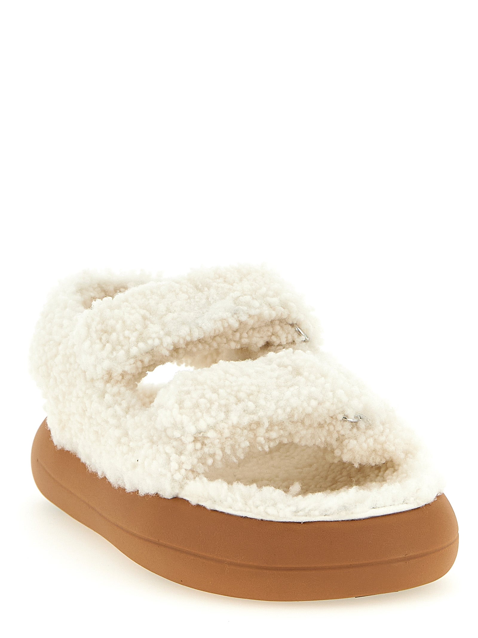 Moon Boot Women Shearling Sandals MOON BOOT