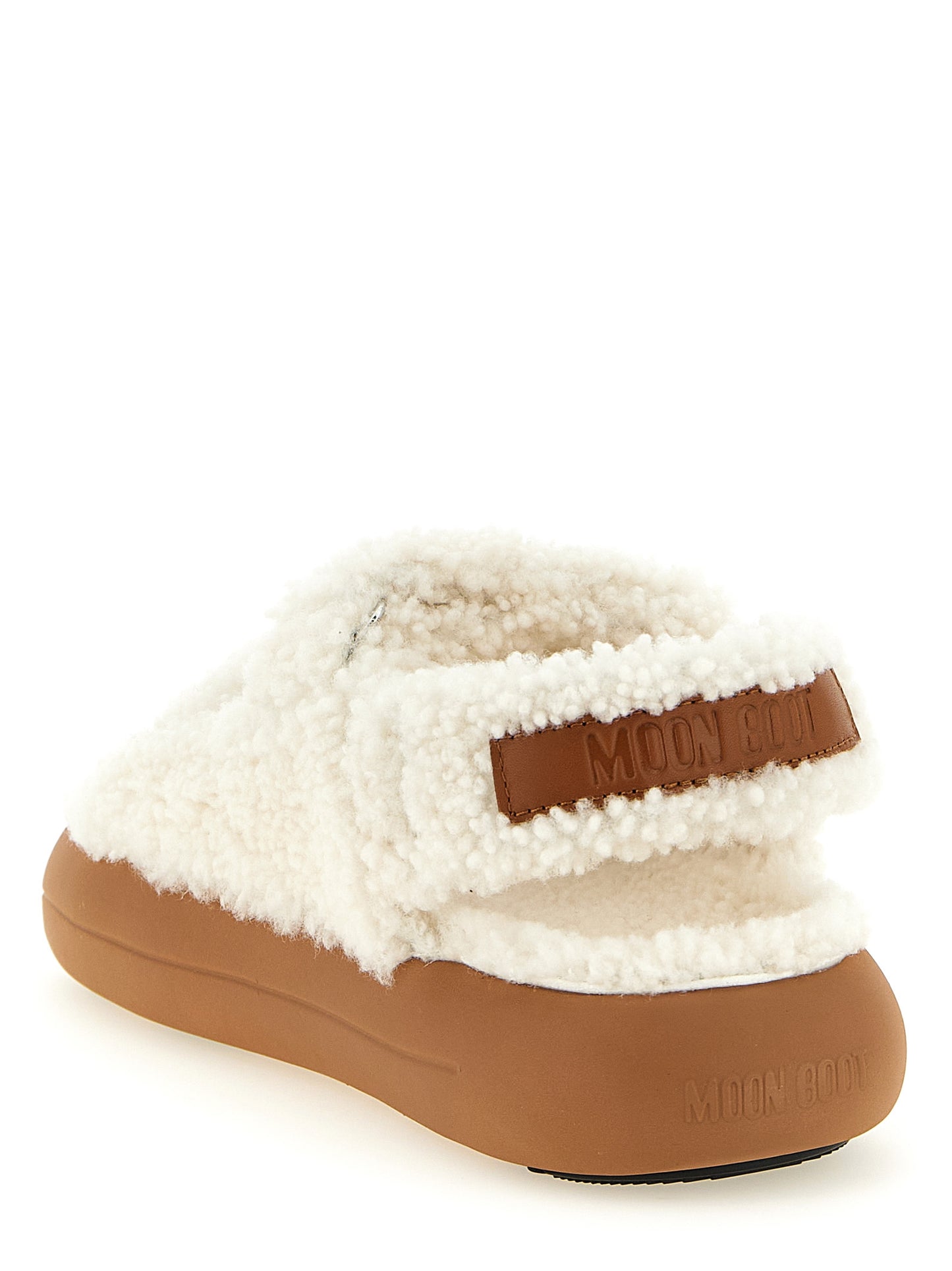 Moon Boot Women Shearling Sandals MOON BOOT