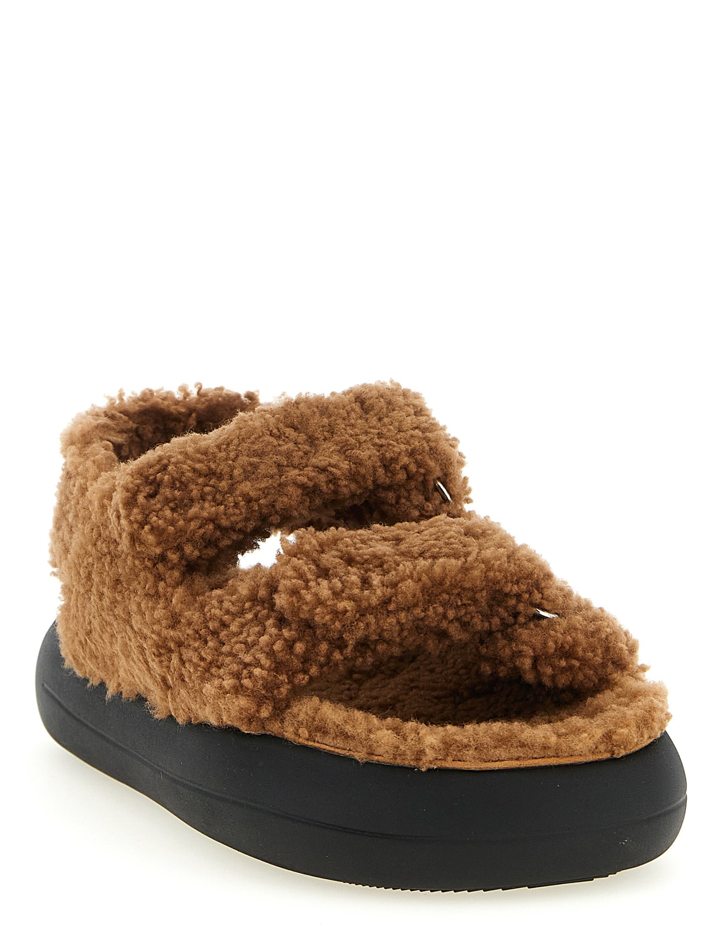 Moon Boot Women Shearling Sandals MOON BOOT