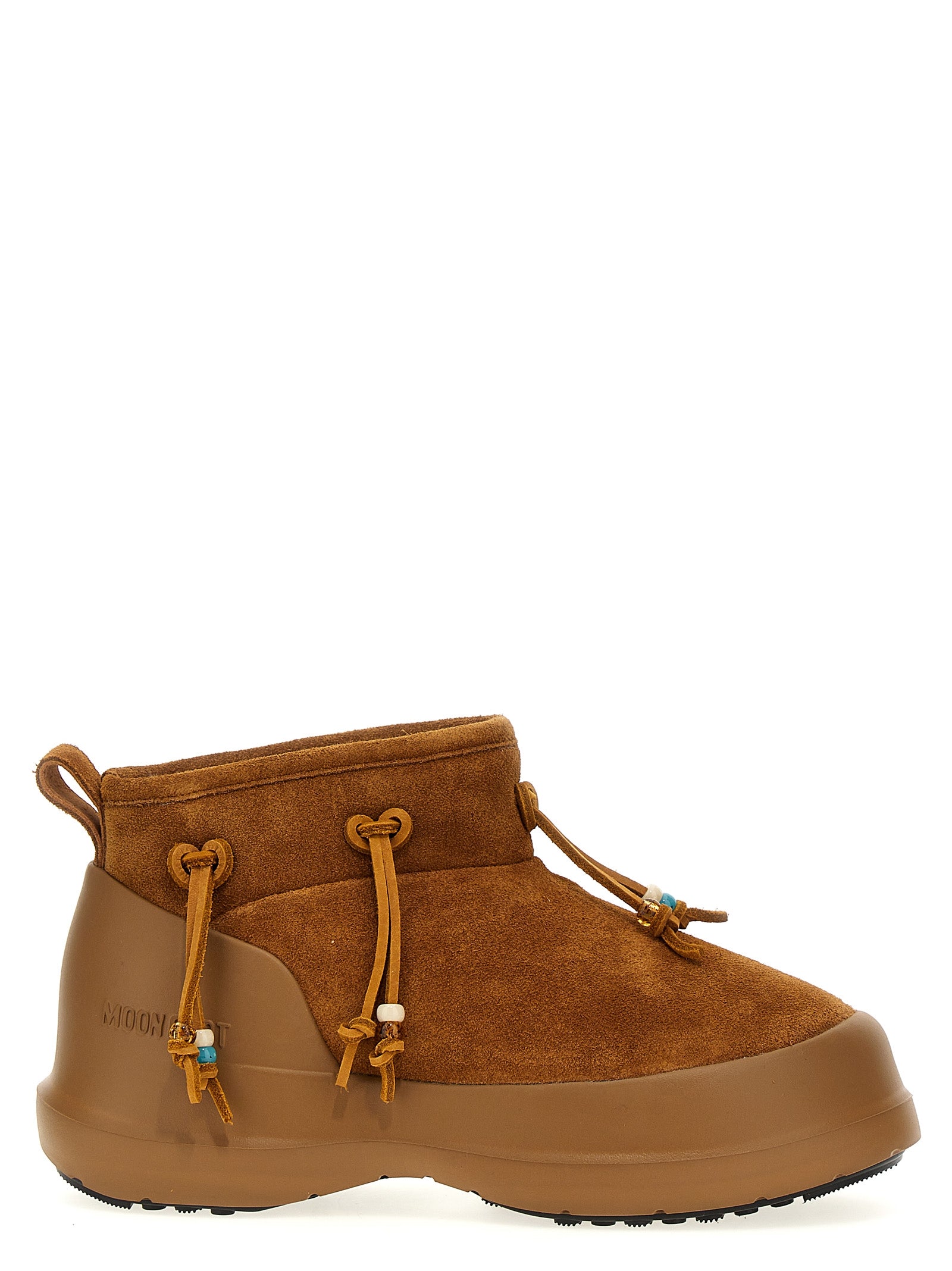 Moon Boot Women 'Luna Low Suede Beads' Ankle Boots MOON BOOT