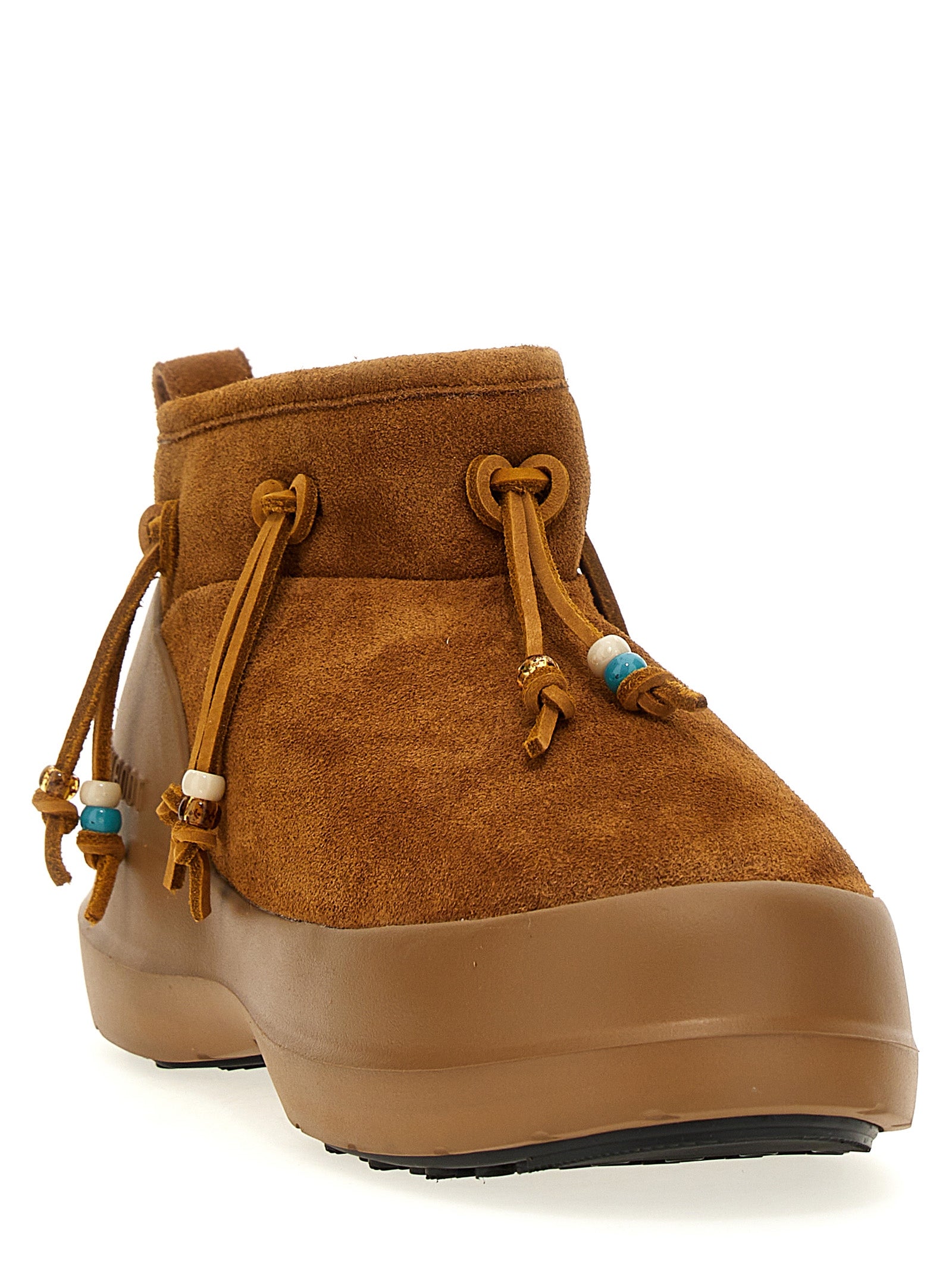 Moon Boot Women 'Luna Low Suede Beads' Ankle Boots MOON BOOT