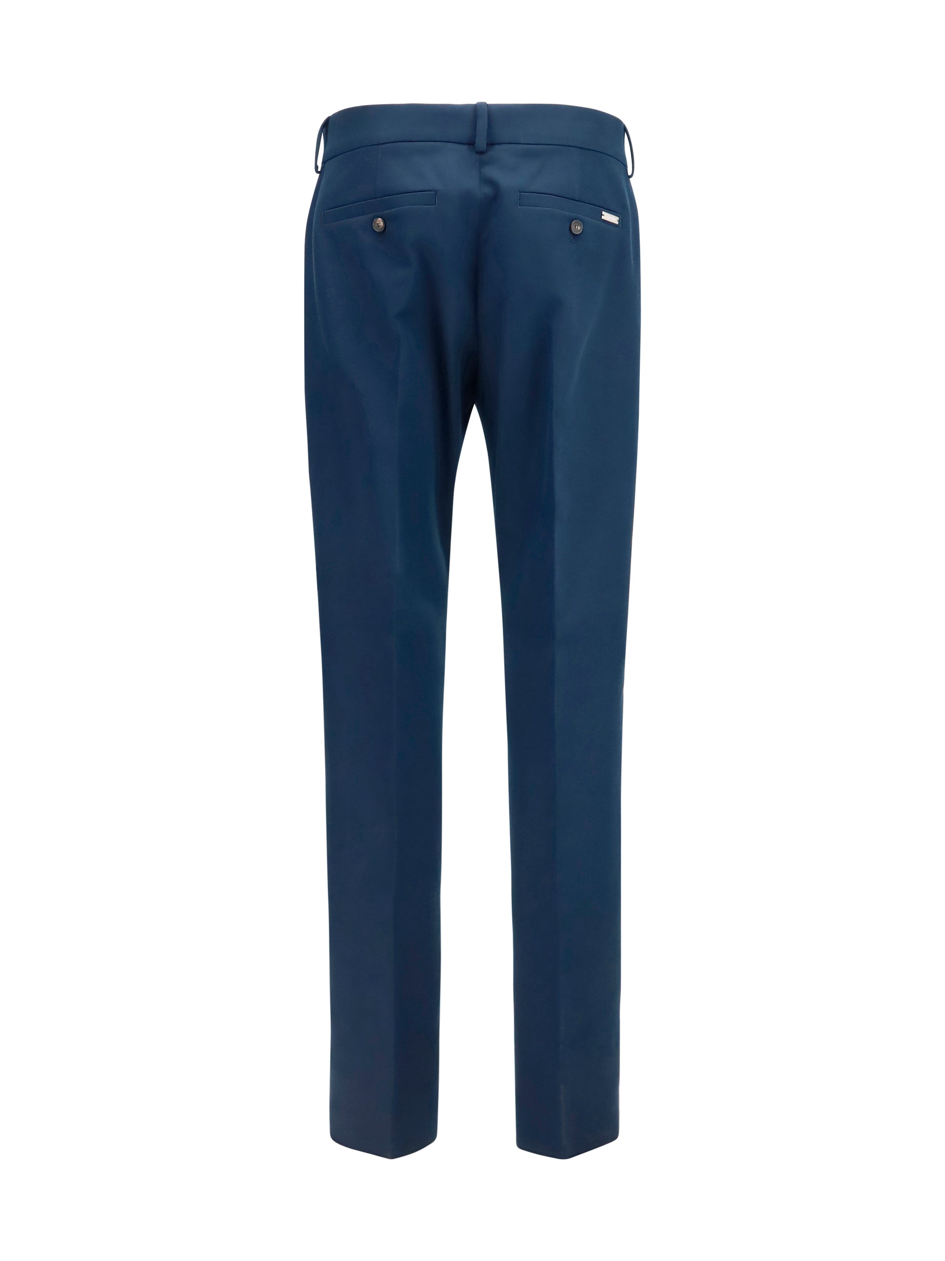 Ferragamo Men Cotton And Cashmere Chinos Pants FERRAGAMO