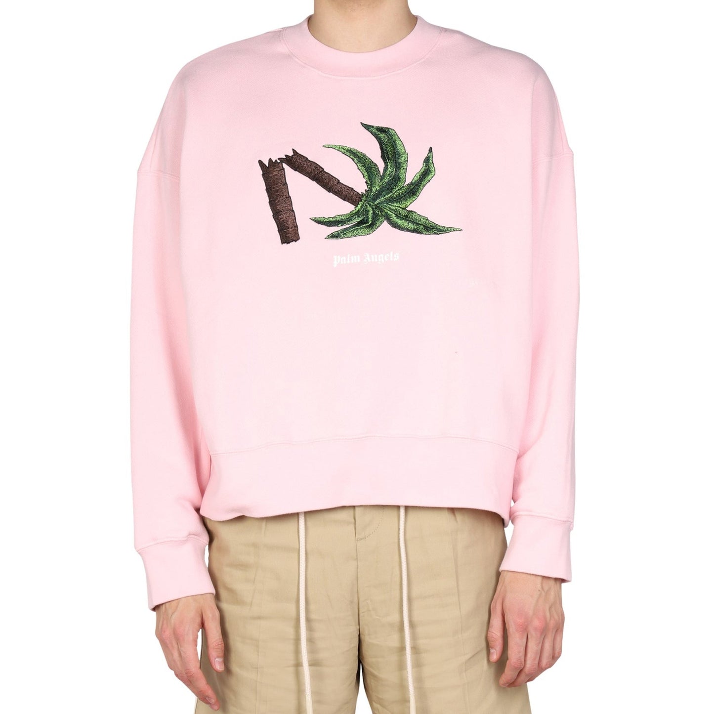 Palm Angels Logo Sweatshirt Men PALM ANGELS