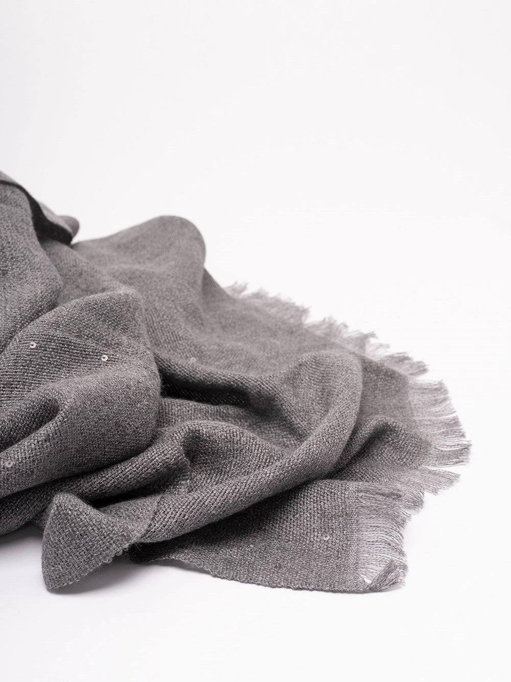Brunello Cucinelli Women Cashmere And Silk `Diamond` Yarn Scarf BRUNELLO CUCINELLI