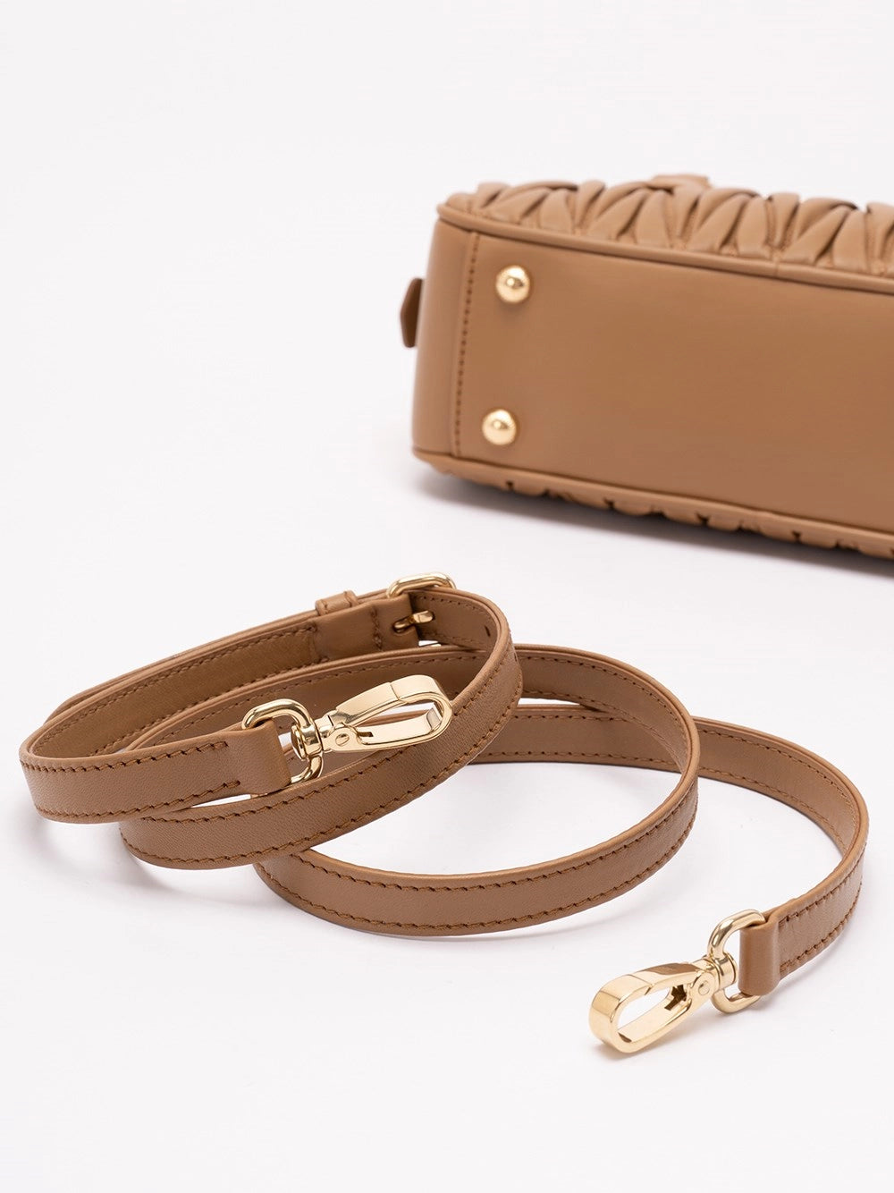 Miu Miu Women `Arcadie` Matelassé Nappa Leather Bag MIU MIU