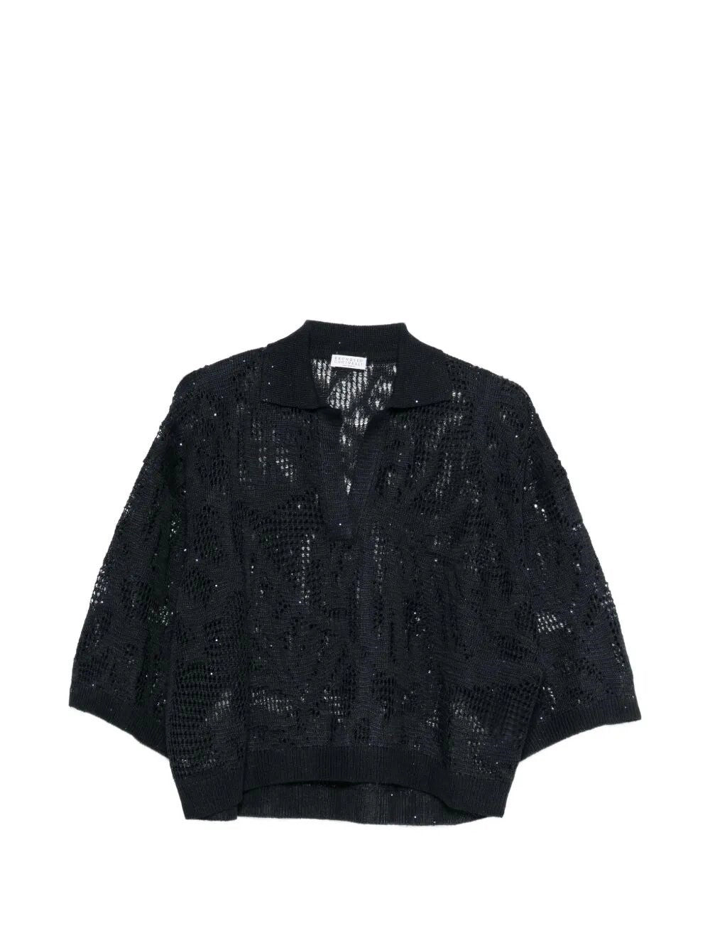 Brunello Cucinelli Women Polo Dazzling Water Lillies BRUNELLO CUCINELLI