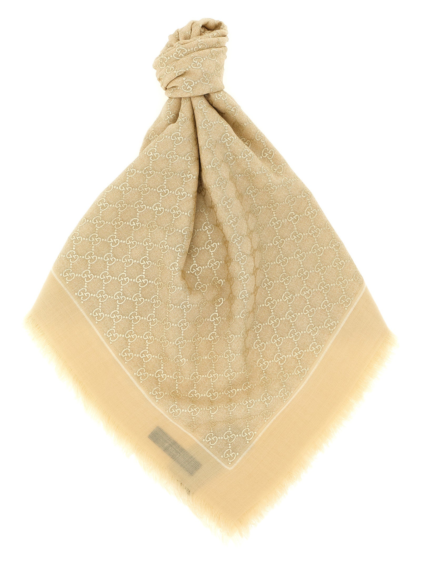 Gucci Women Gg Lamé Shawl GUCCI