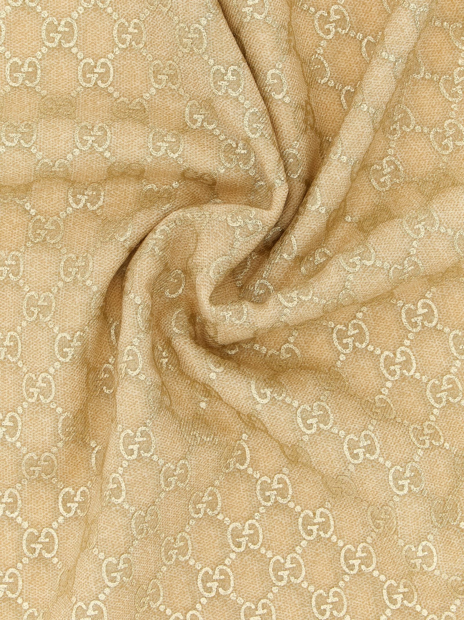 Gucci Women Gg Lamé Shawl GUCCI