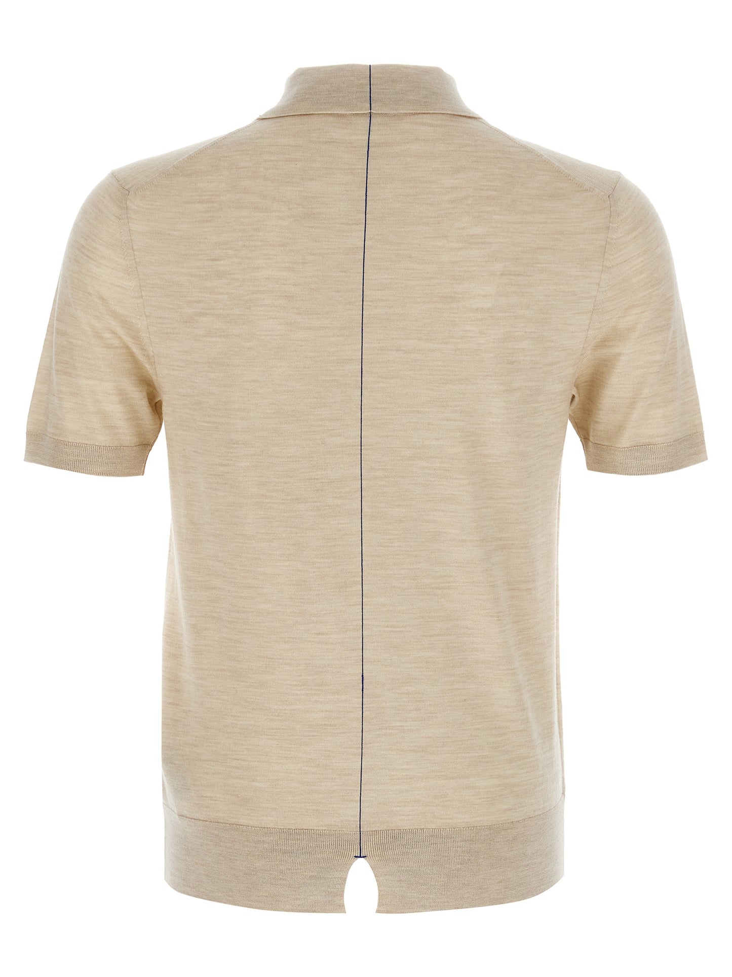 Burberry Men Wool Polo Shirt BURBERRY
