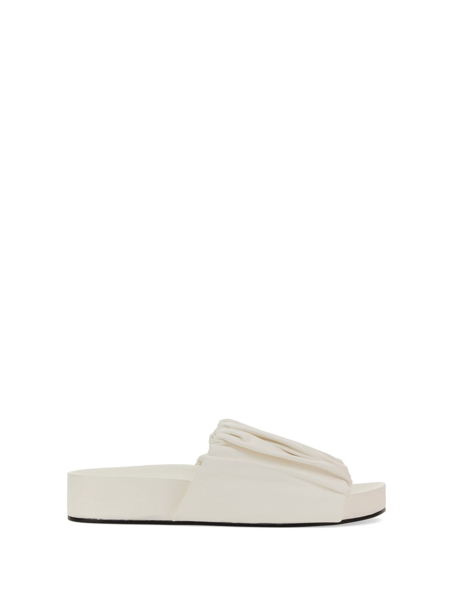 Jil Sander Women Low Leather Sandals JIL SANDER