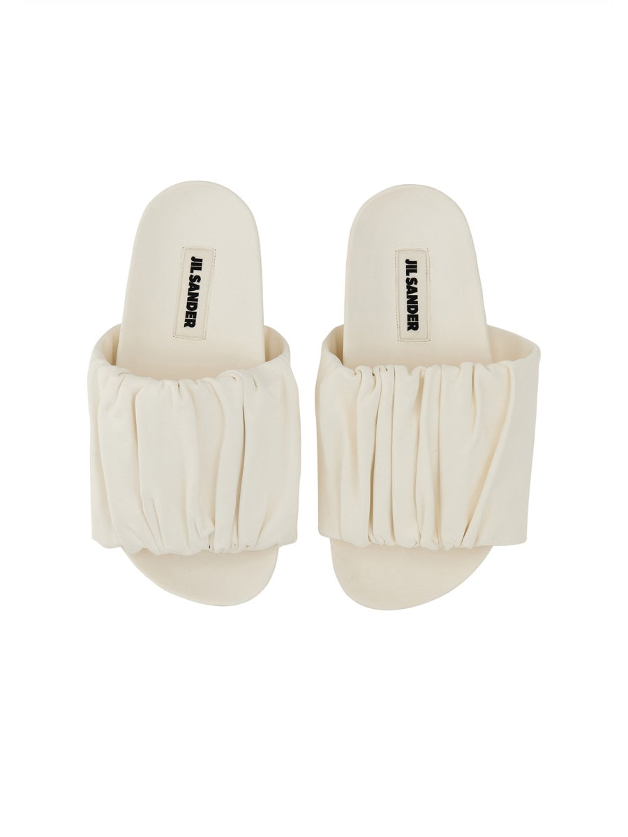 Jil Sander Women Low Leather Sandals JIL SANDER