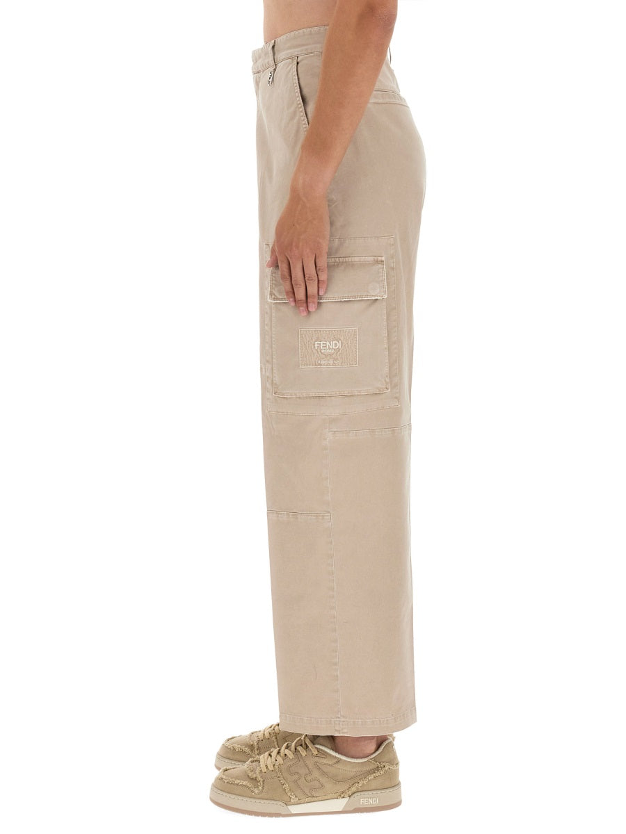 Fendi Men Gabardine Pants FENDI