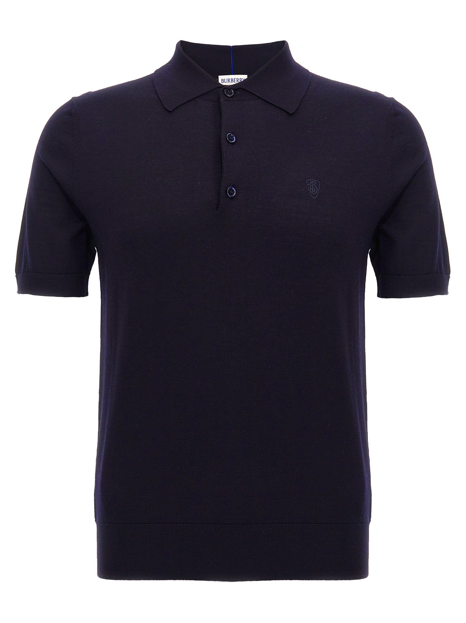 Burberry Men Wool Polo Shirt BURBERRY