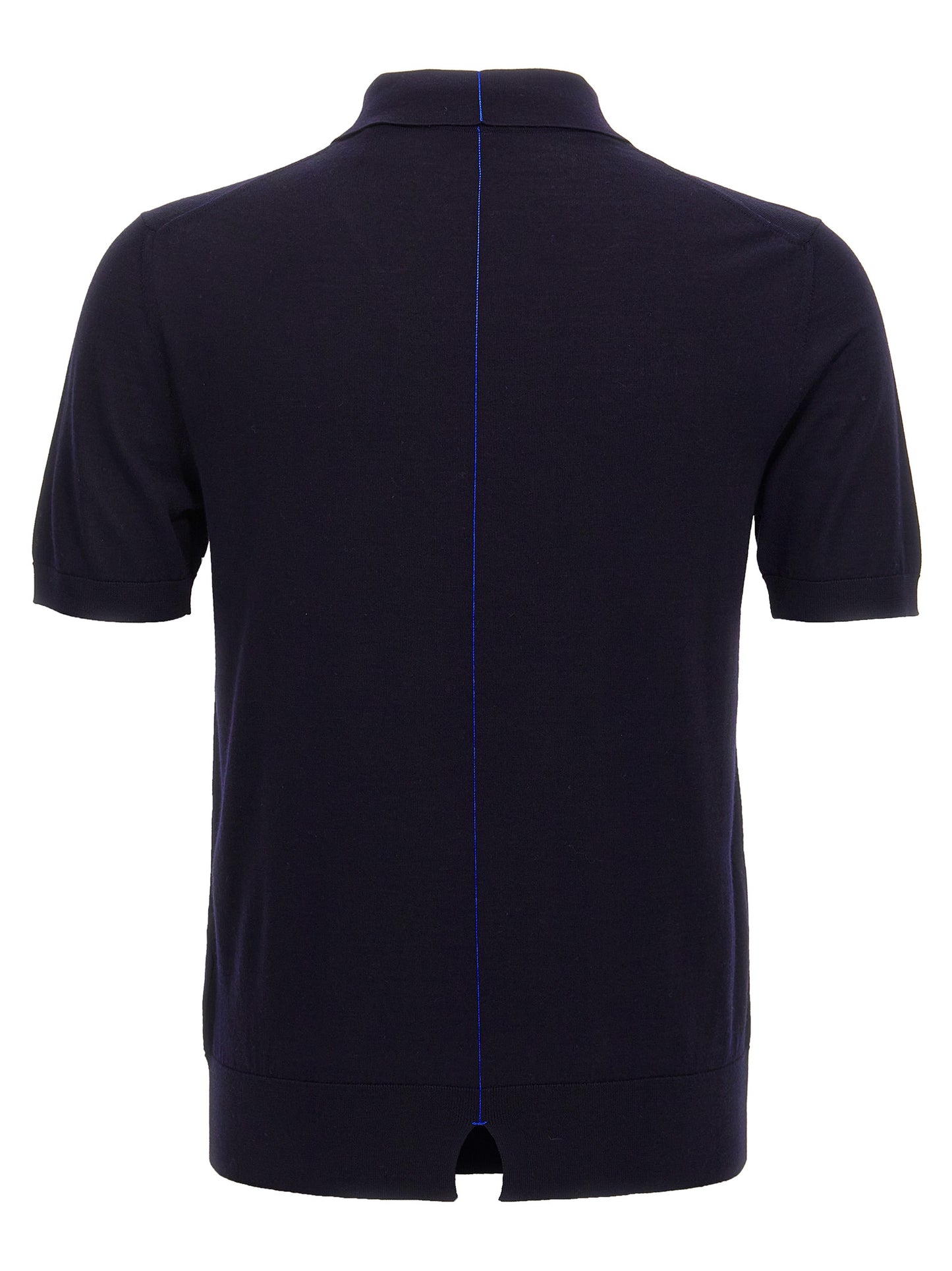 Burberry Men Wool Polo Shirt BURBERRY