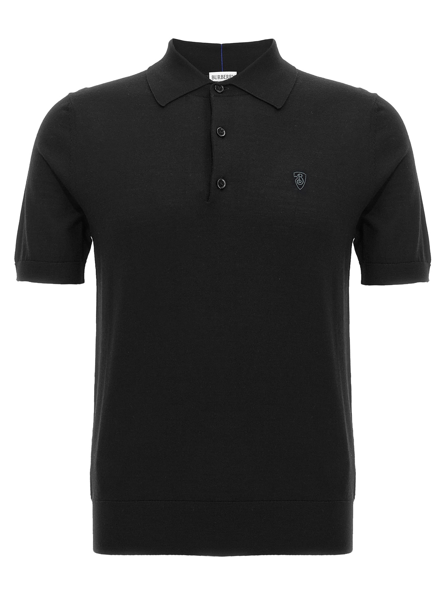 Burberry Men Wool Polo Shirt BURBERRY