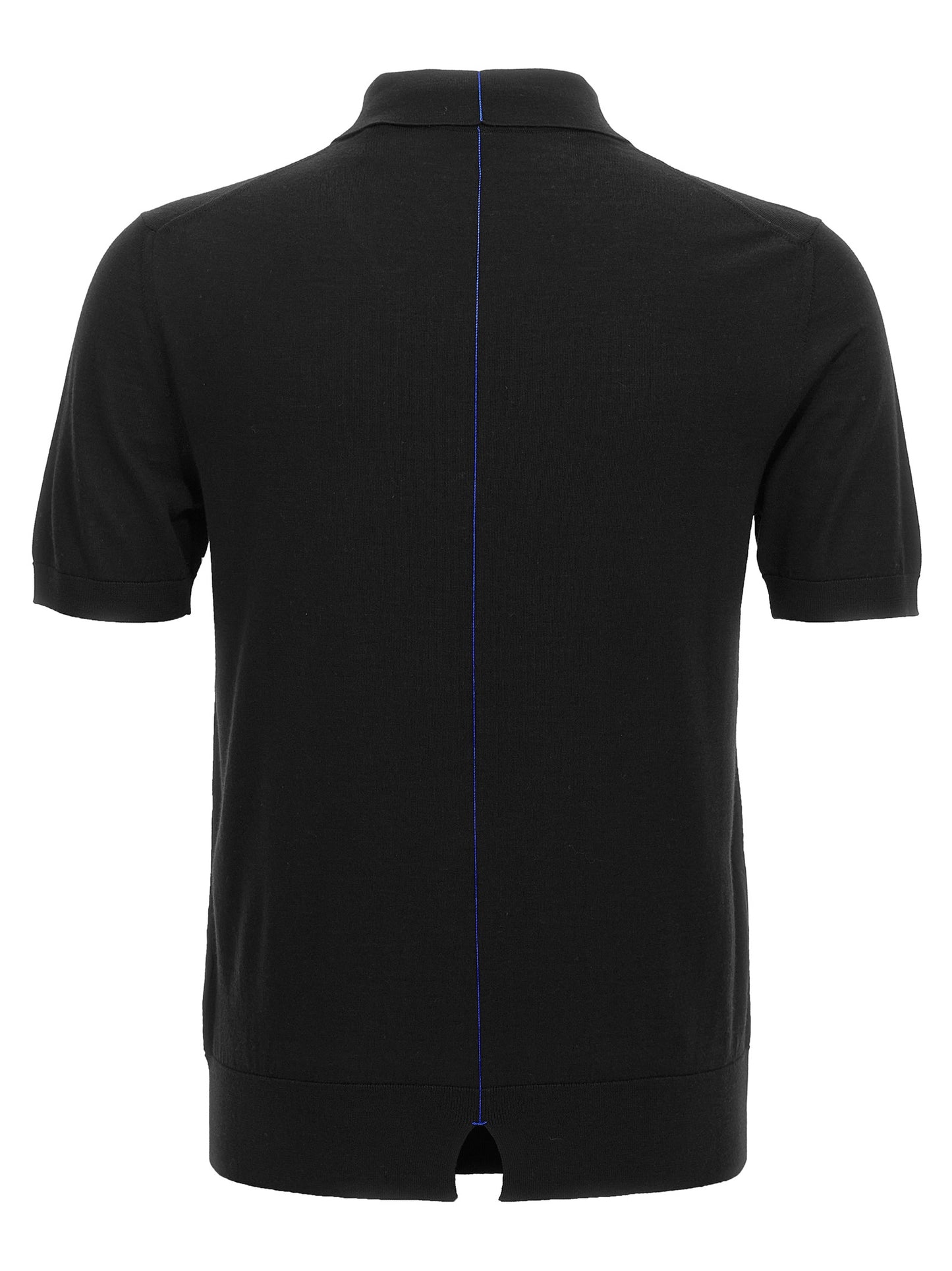 Burberry Men Wool Polo Shirt BURBERRY