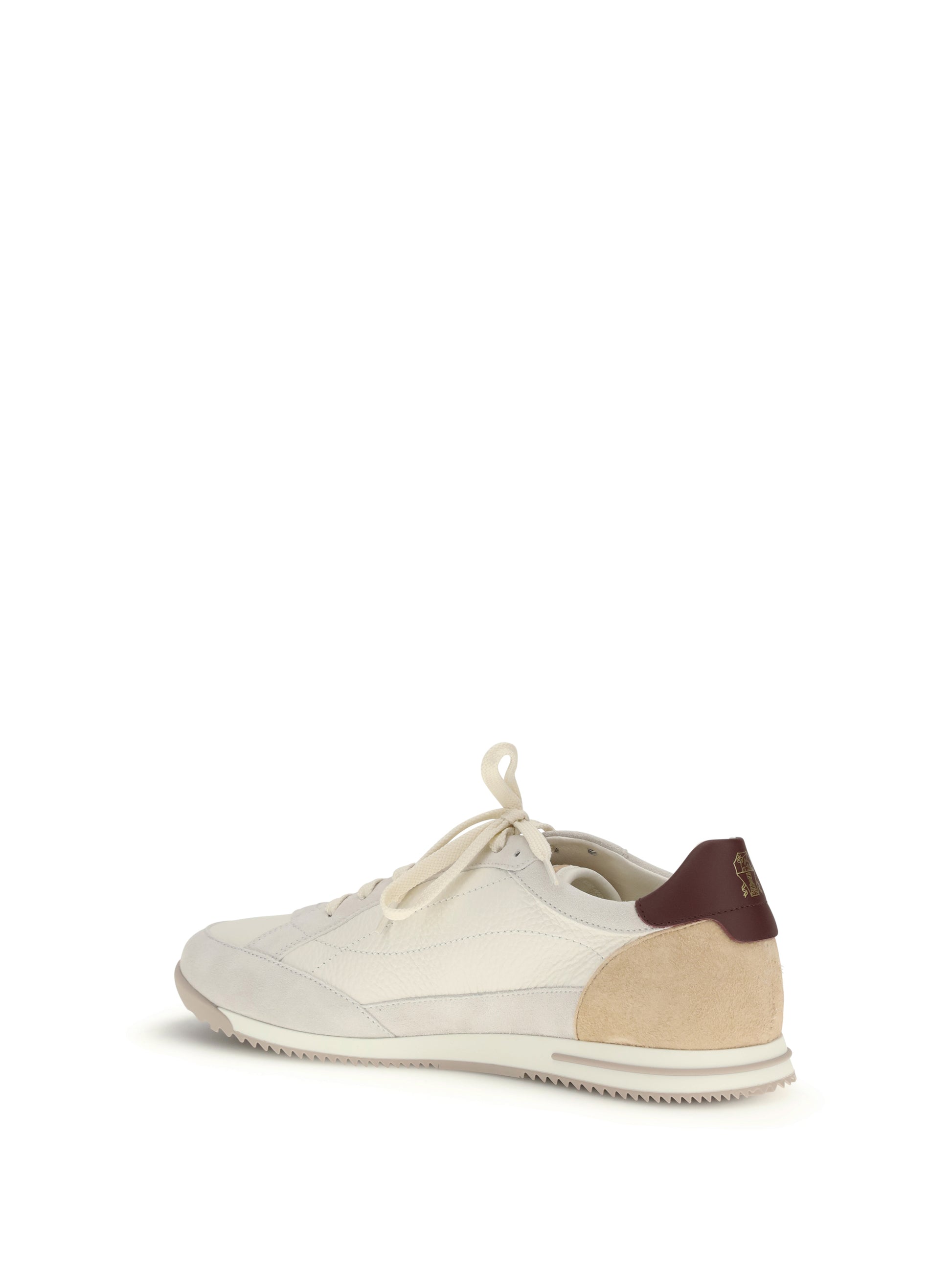 Brunello Cucinelli Men Deer And Suede Sneakers BRUNELLO CUCINELLI
