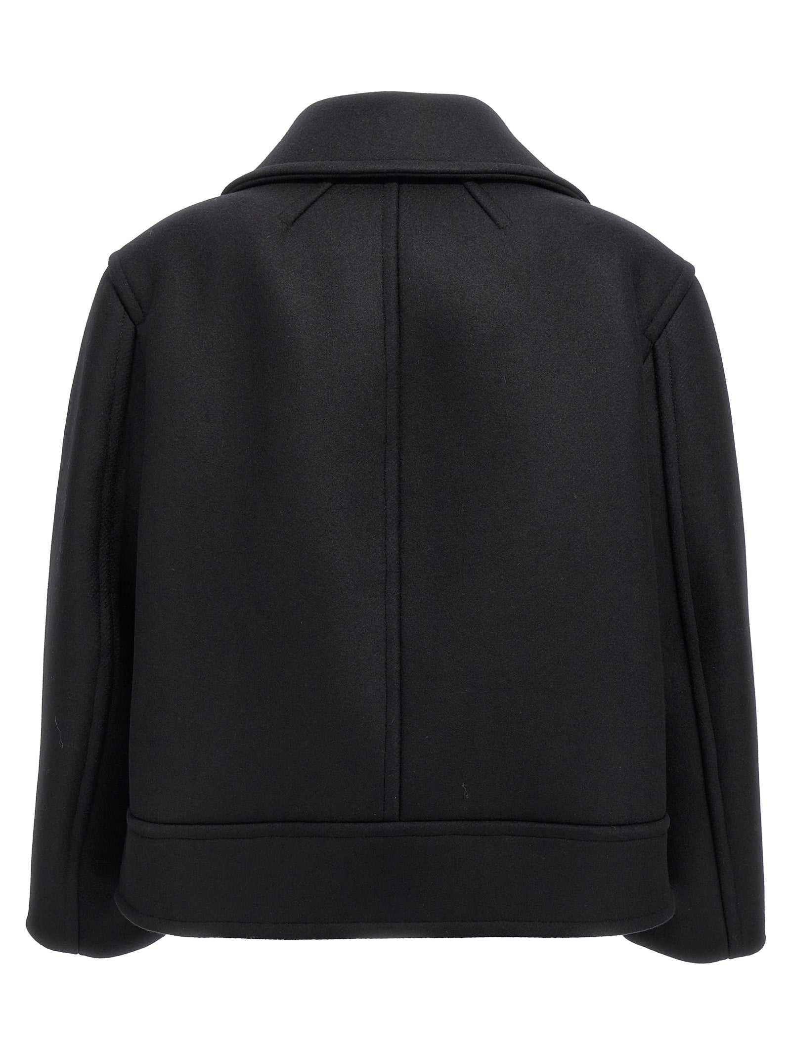 Saint Laurent Women Oversized Caban Coat SAINT LAURENT